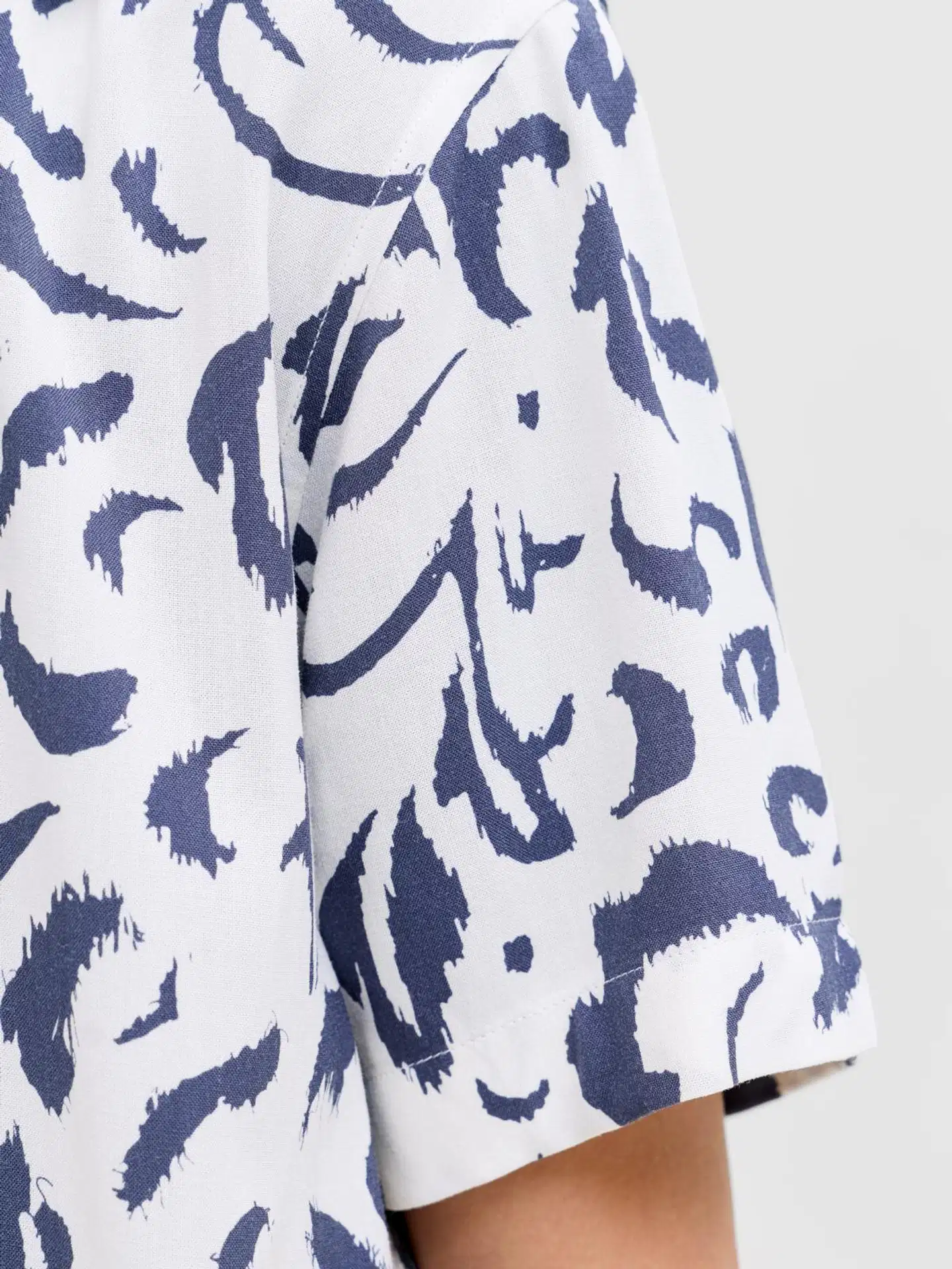 JJ REBEL JUNIOR lasten kauluspaita - Folkstone Gray - 6