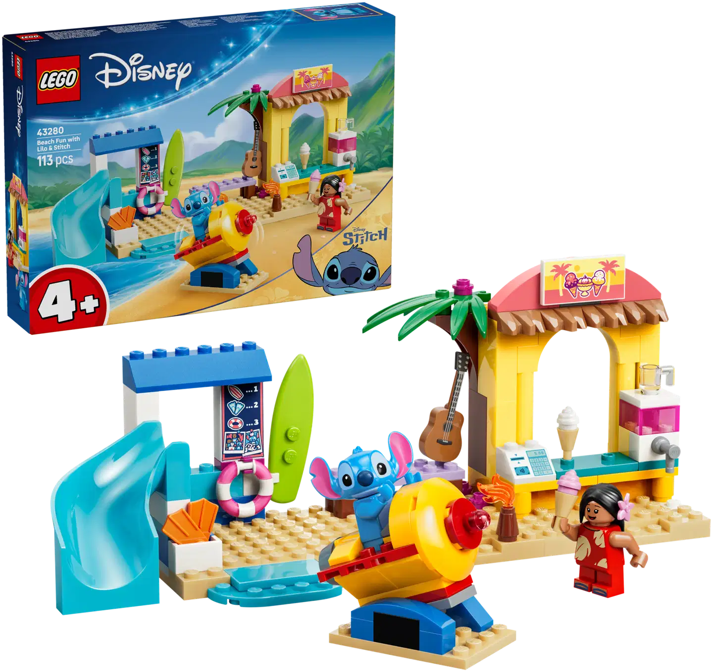 LEGO® Disney Classic 43280 Rantahupia Lilon ja Stitchin kanssa - 1