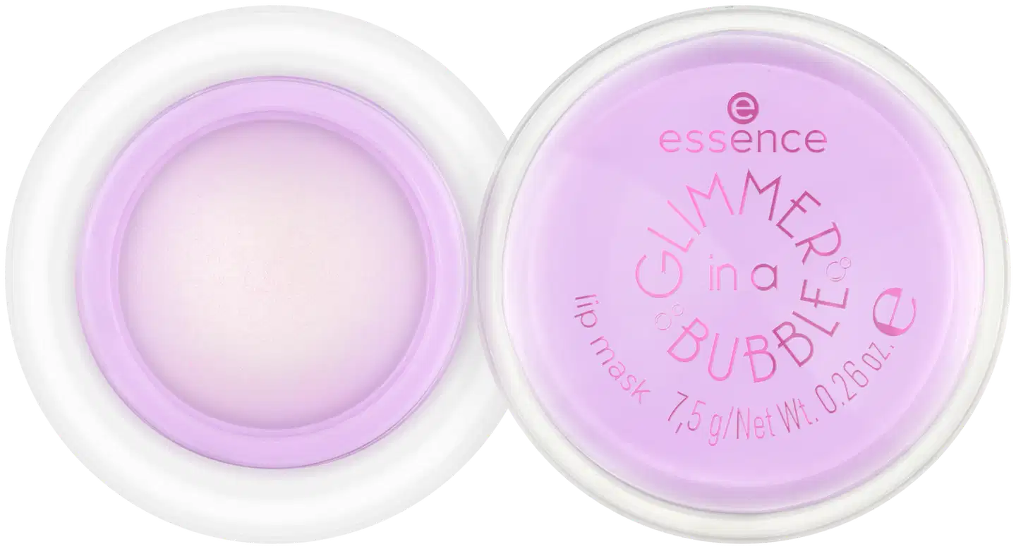 essence GLIMMER IN A BUBBLE lip mask 01 Kiss In A Bubble 7.5 g - 2