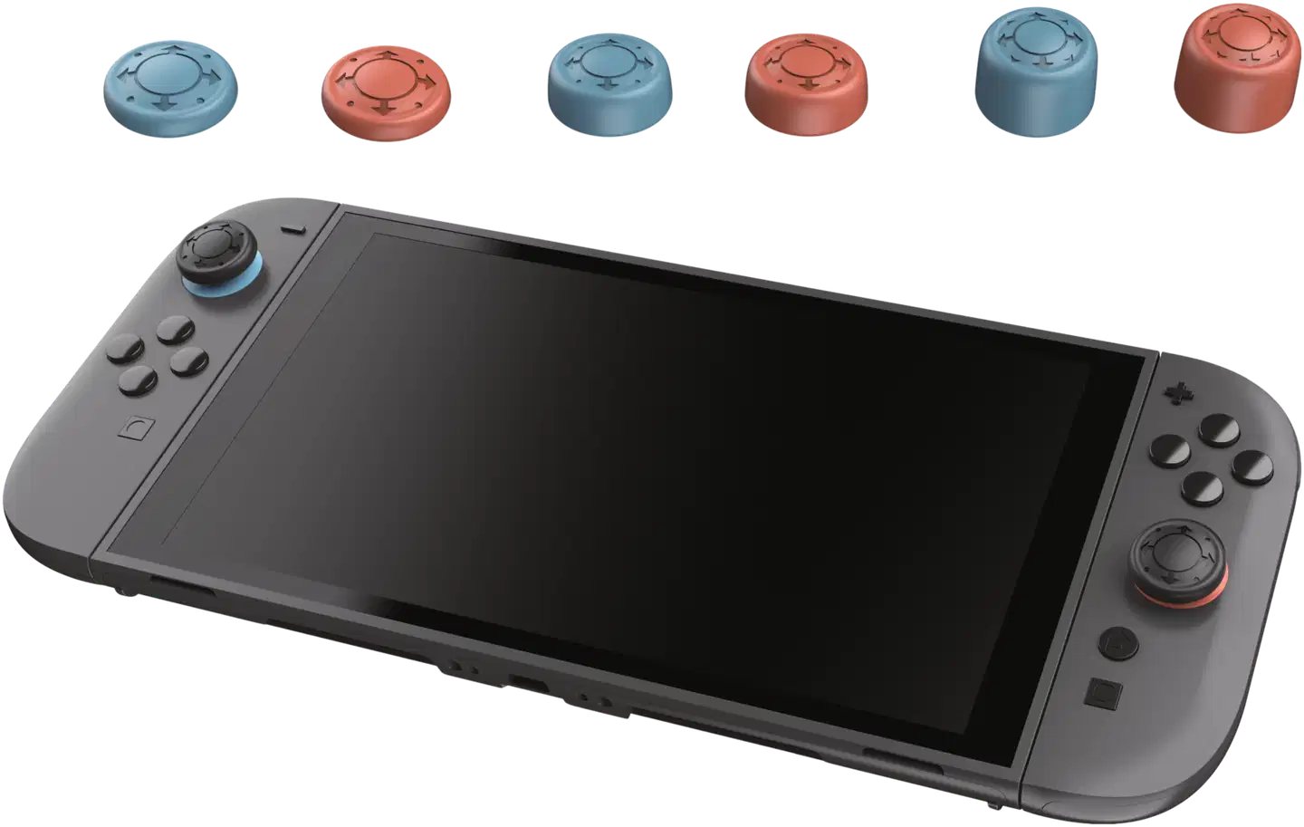 Lexip Caps Grip for Joycon 6 kpl, Nintendo Switch 2 - 2