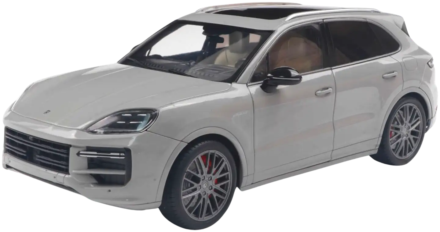 Solido 1:18 Porsche Cayenne Turbo S Chalk, keräilyauto, pienoismalli - 1