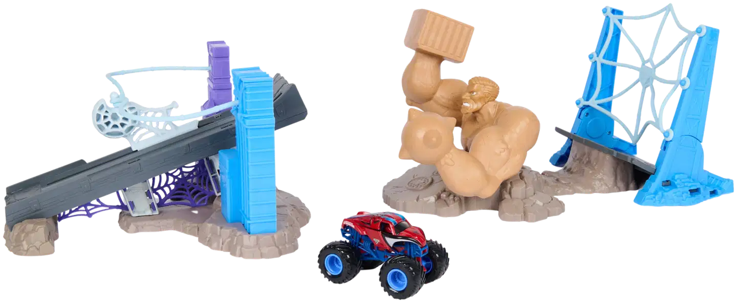 Monster Jam 1:64 Marvel Spiderman Setti - 7