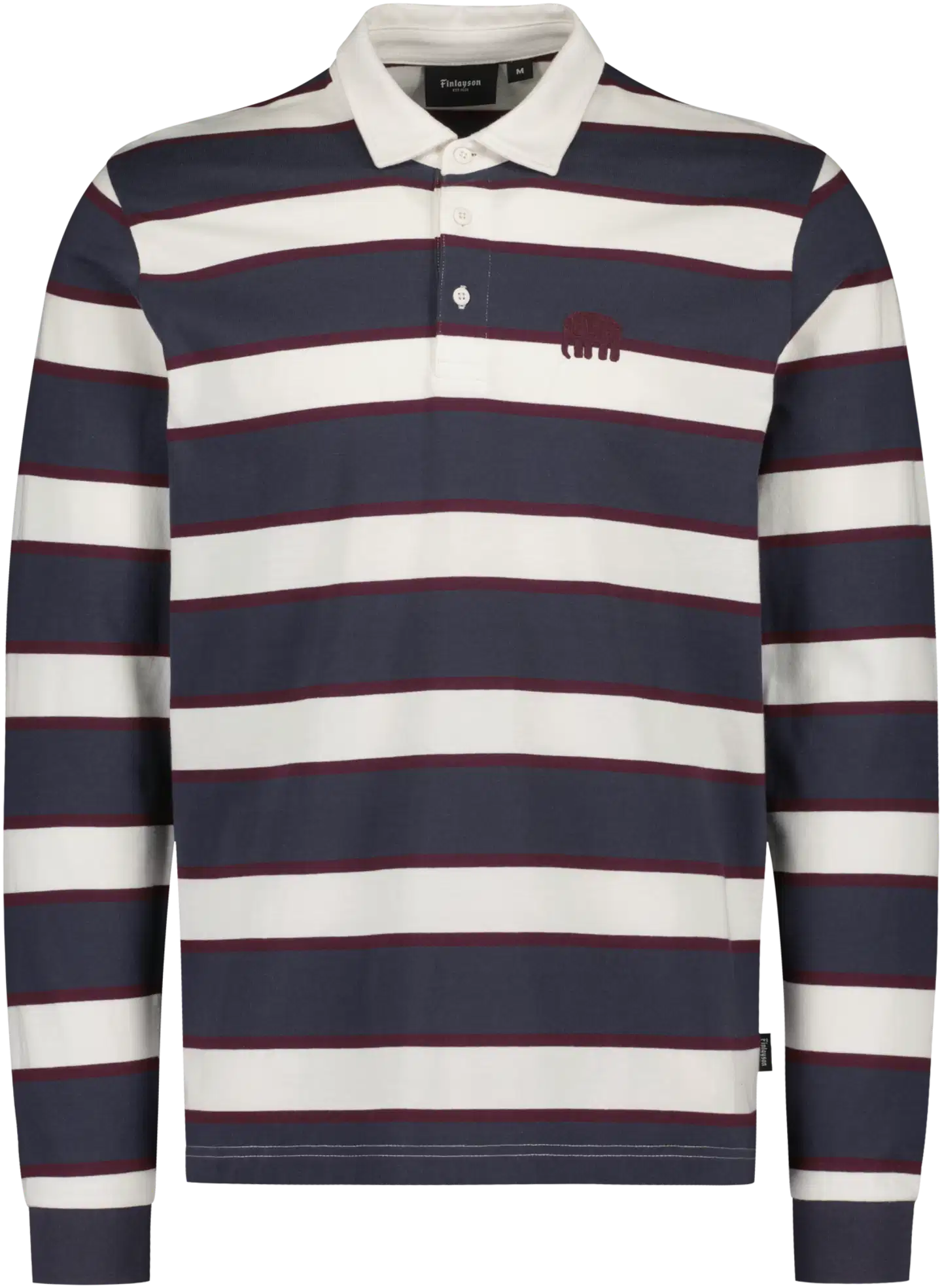 Finlayson miesten rugbypaita Elefantti - Grey - 1