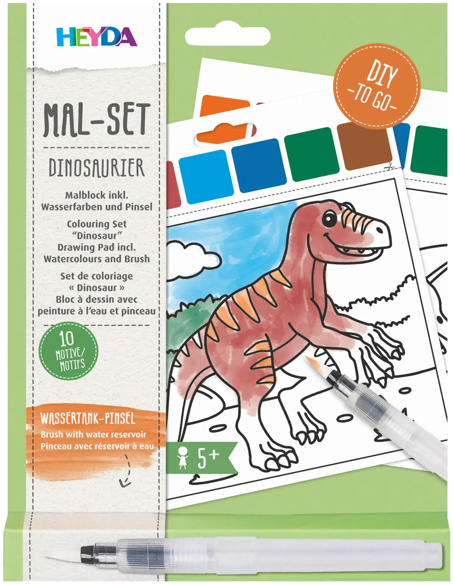 Värityssetti Dinosaurus - 1