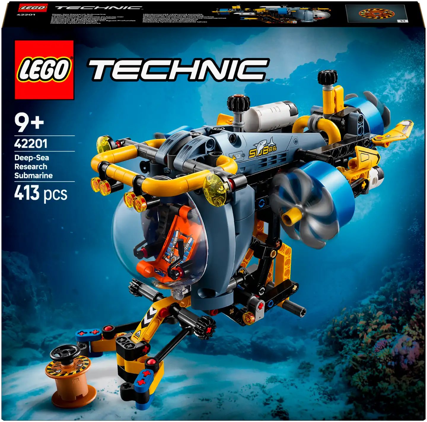 LEGO® Technic 42201 Syvänmeren tutkimussukellusvene - 2