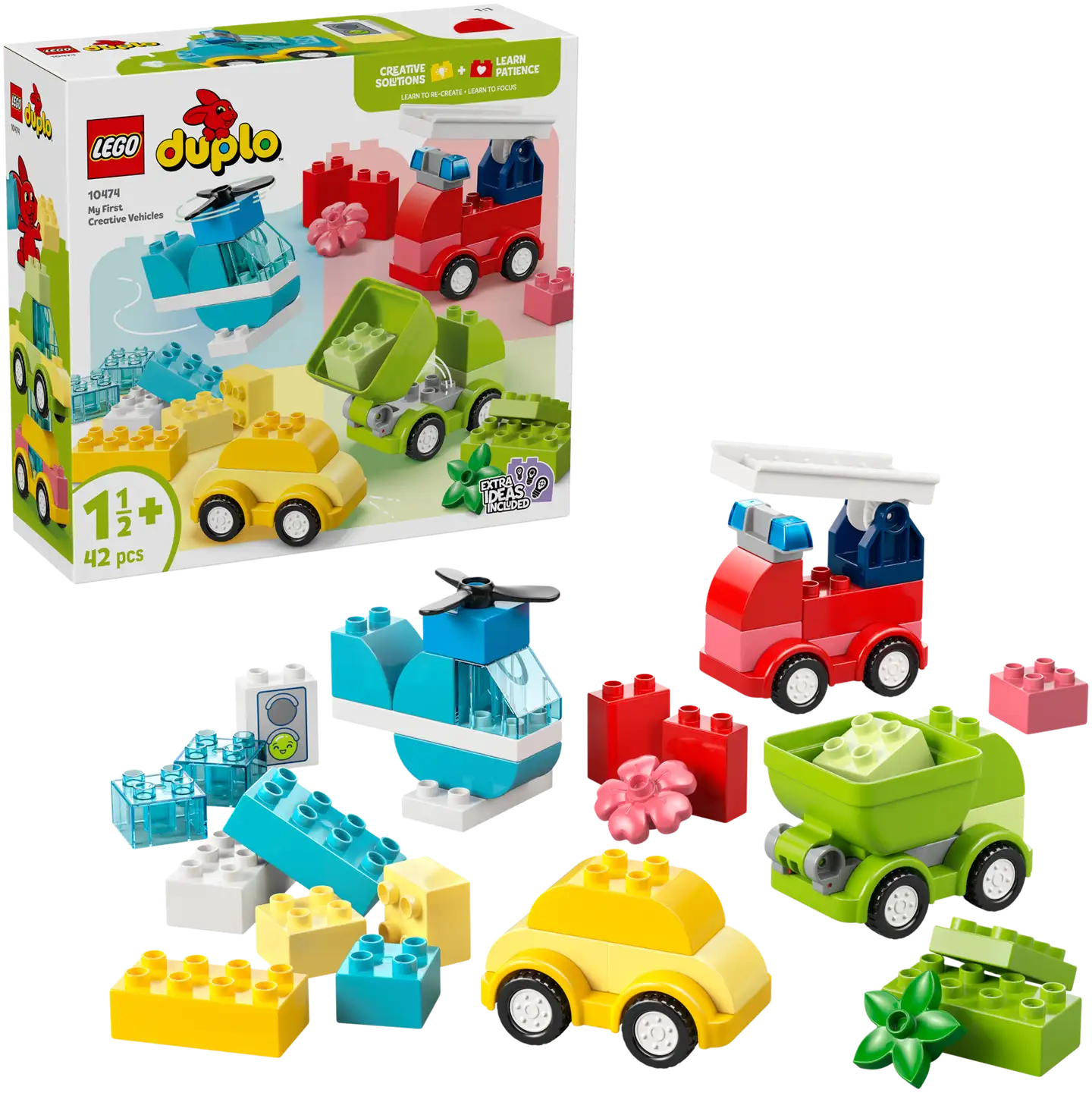 LEGO® DUPLO My First 10474 Luovat ajoneuvot - 1