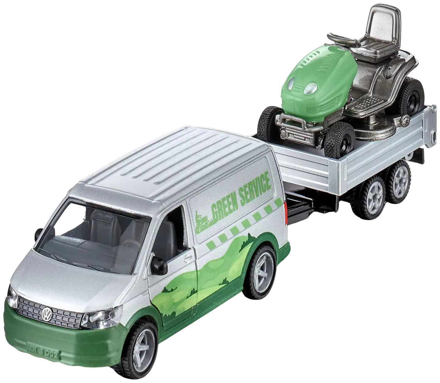 Siku VW T6 ja nurmikko Traktori - 5