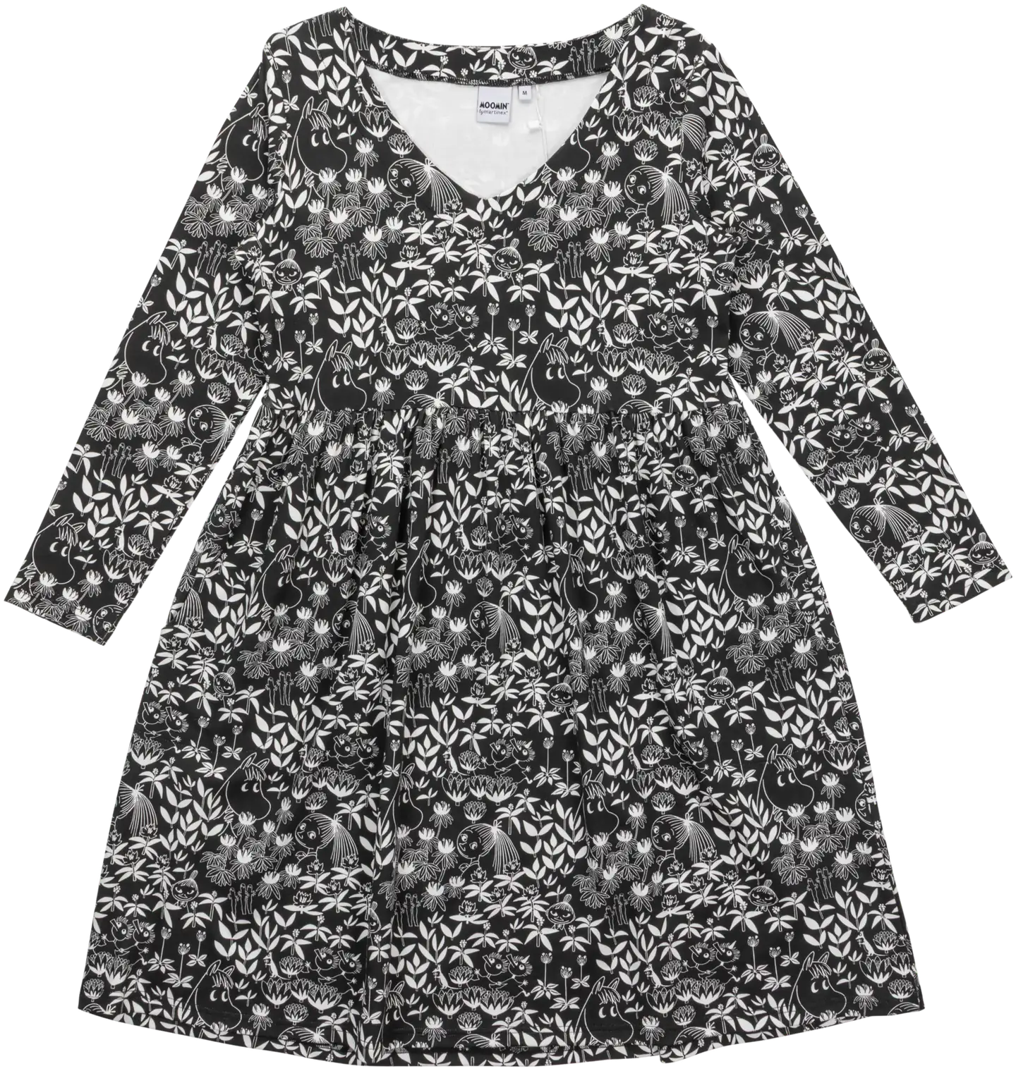 Moomin by Martinex naisten mekko Hely Esikko 589028 - Mustavalkoinen - 1