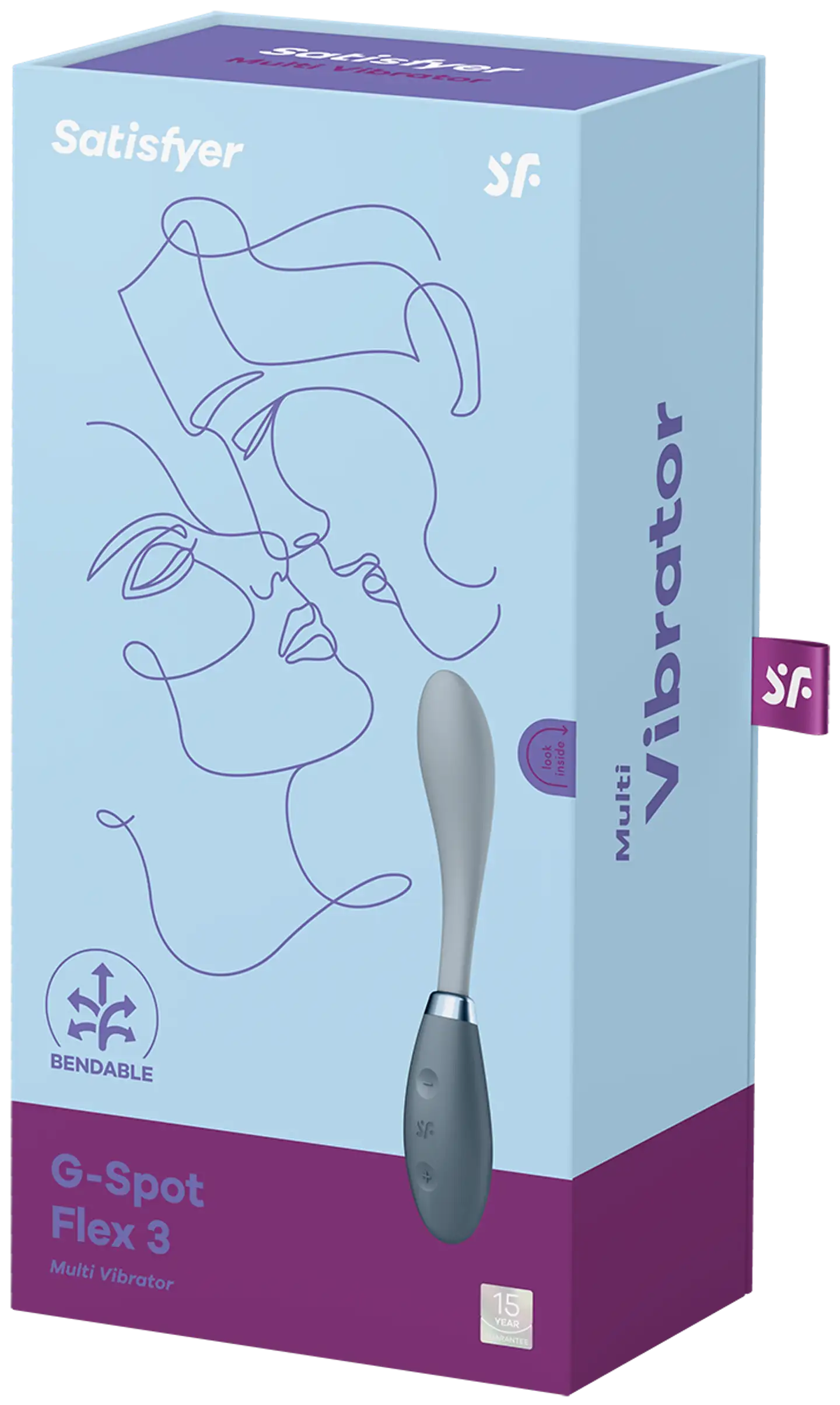 Satisfyer vibraattori G-Spot Flex 3 - 3