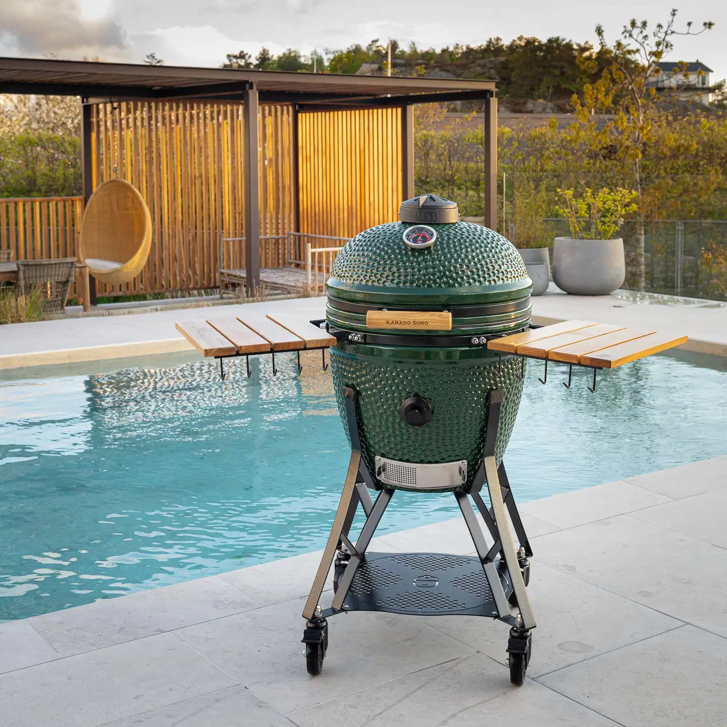 Kamado Sumo Classic Large 2.0 hiiligrilli  - vihreä - 25