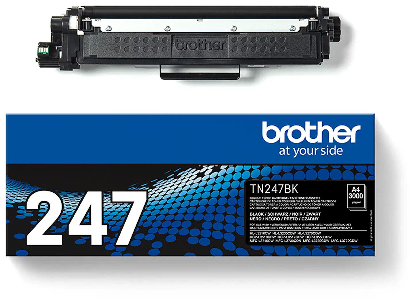 Brother suurvärikasetti TN247BK musta - 3