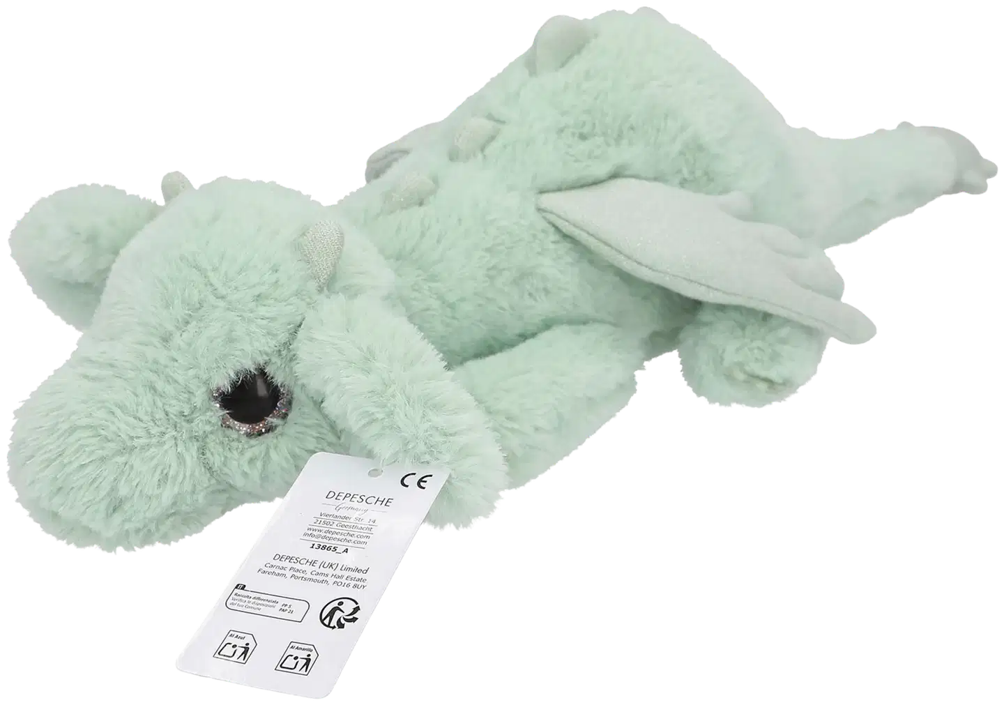 SNUKIS pehmolohikäärme, vihreä - 5