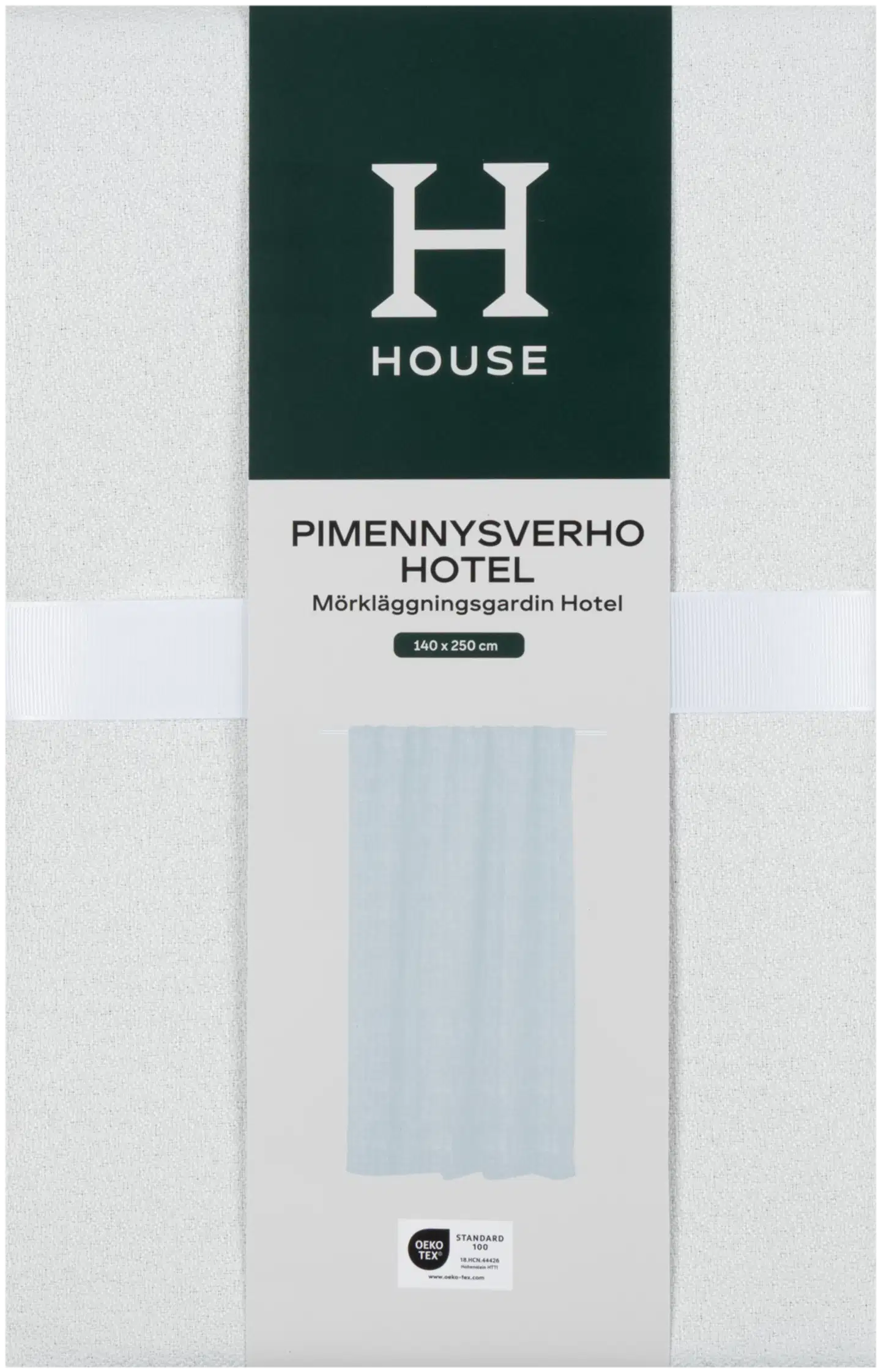 House pimennysverho Hotel 140 x 250 cm white - 3