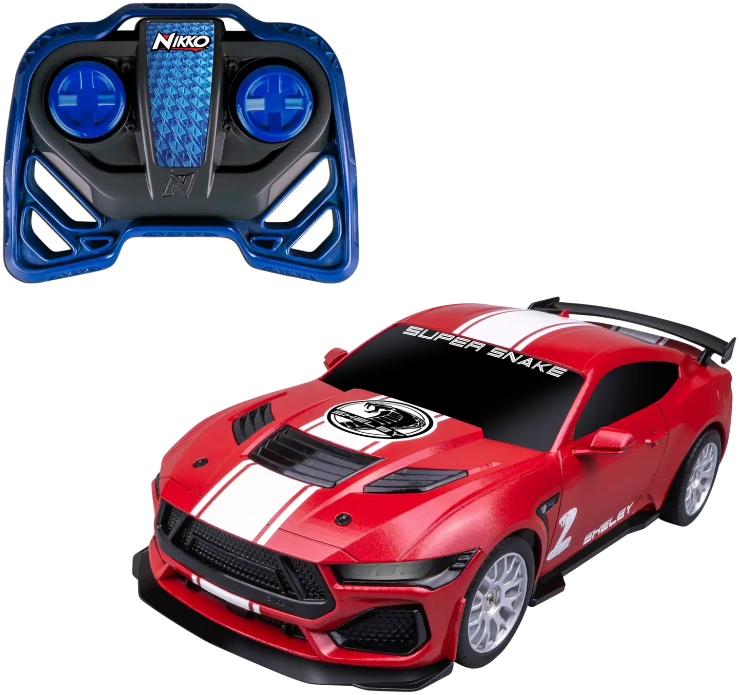 NIKKO Shelby Radio-Ohjattava 1:16 punainen 28 cm - 1