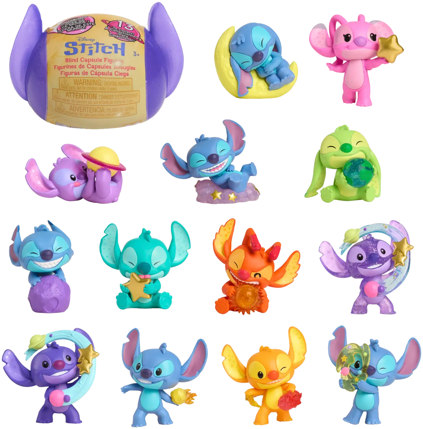 Disney Stitch OTW Kapseli Figuuri 5cm - 7