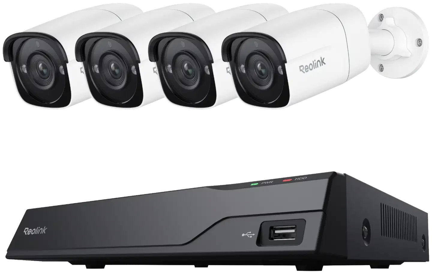 Reolink NVS8-5MB4 (RLK8-410B4-5MP) kamerajärjestelmä valkoinen - 1