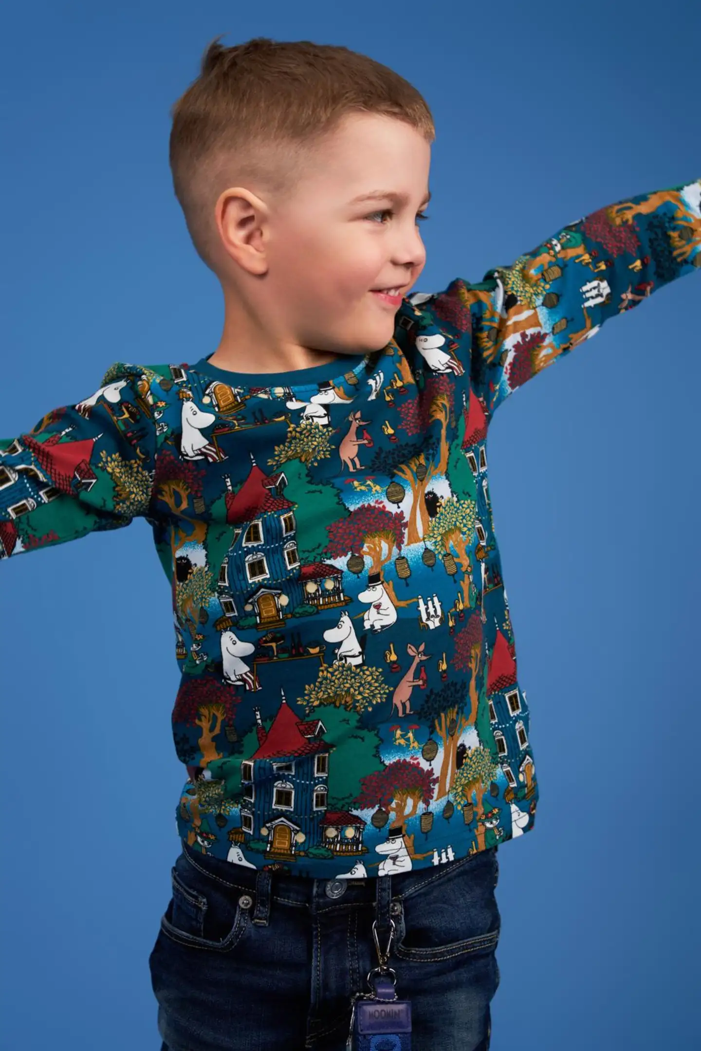 Martinex Muumi lasten paita Pidot 588902 - SININEN - 4