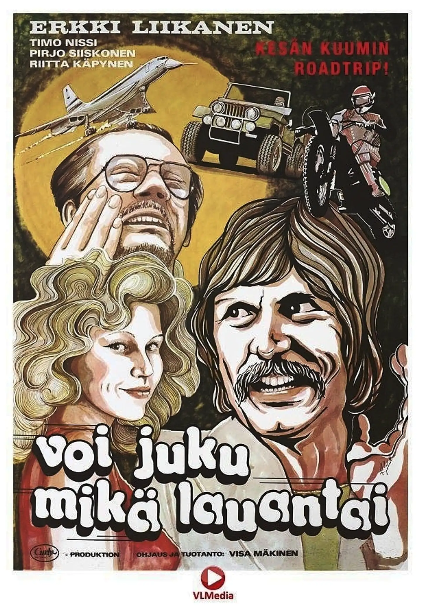 Voi juku mikä lauantai DVD