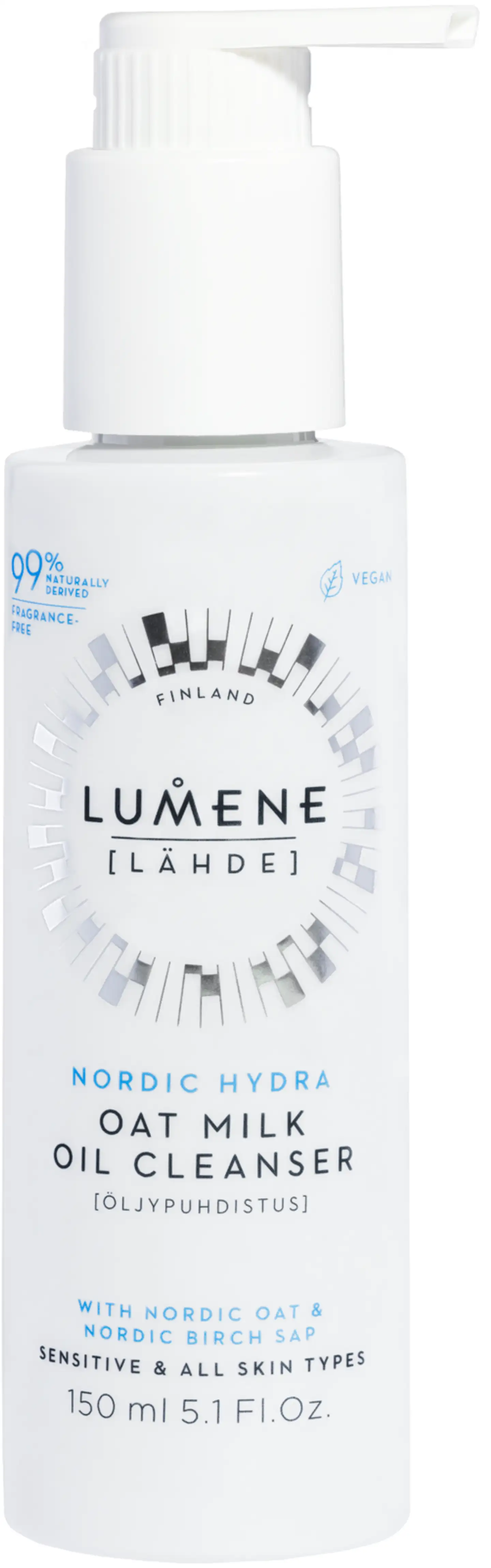 Lumene LÄHDE Kauramaito-öljypuhdistus 150 ml - 1