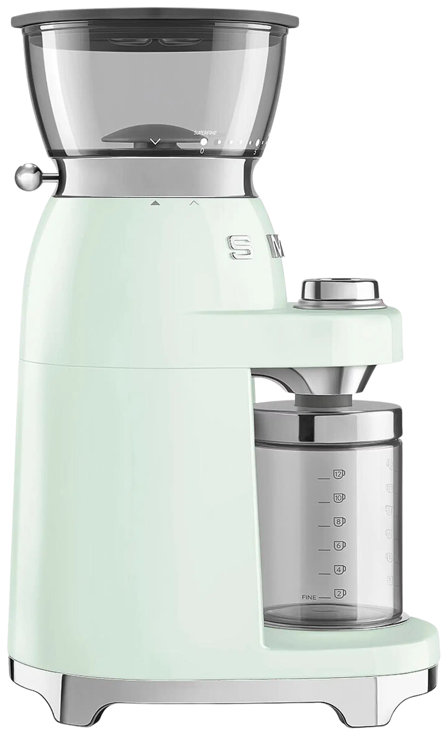 Smeg kahvimylly CGF03PGEU mintunvihreä - 3