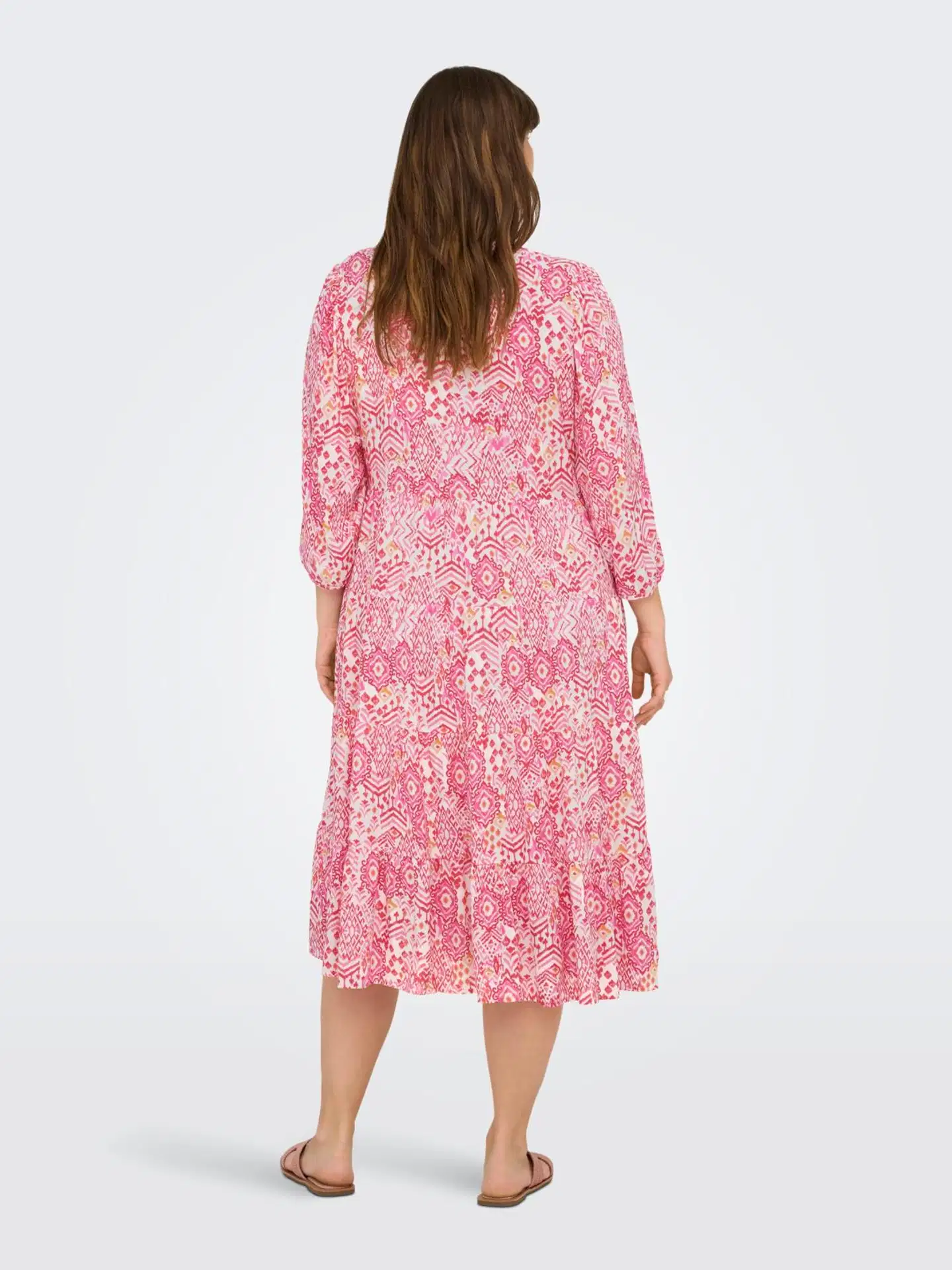 ONLY CARMAKOMA naisten mekko Carmilana - Cloud dancer - 4