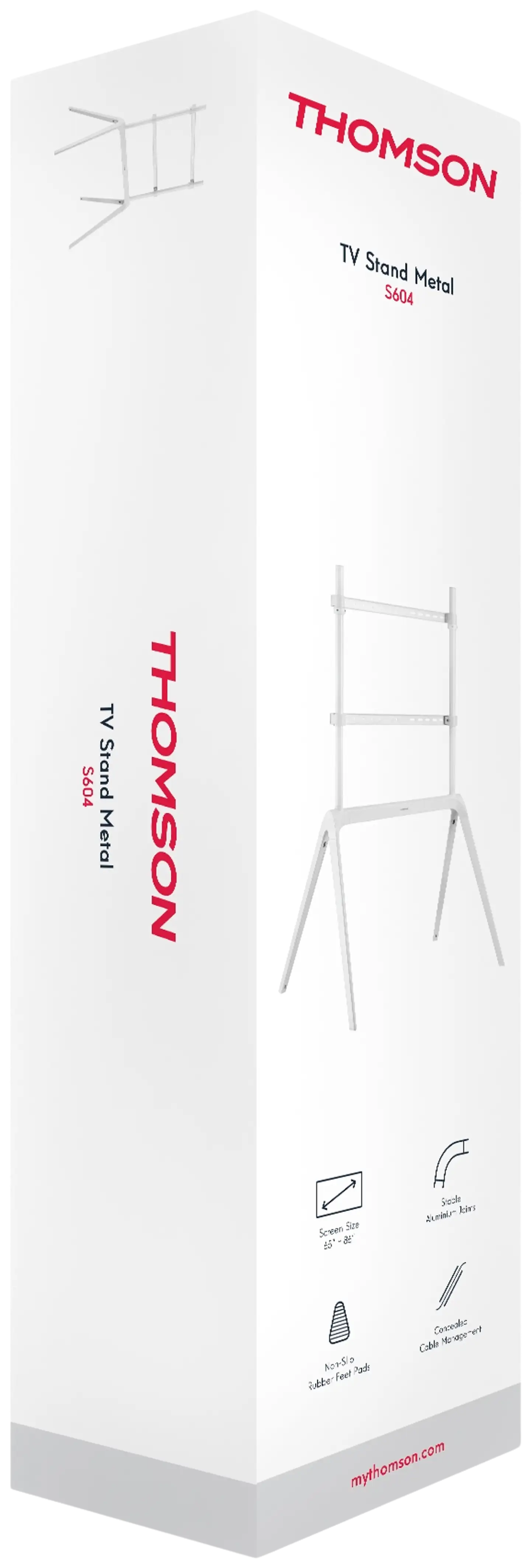Thomson TV lattiajalusta S604 valkoinen - 8