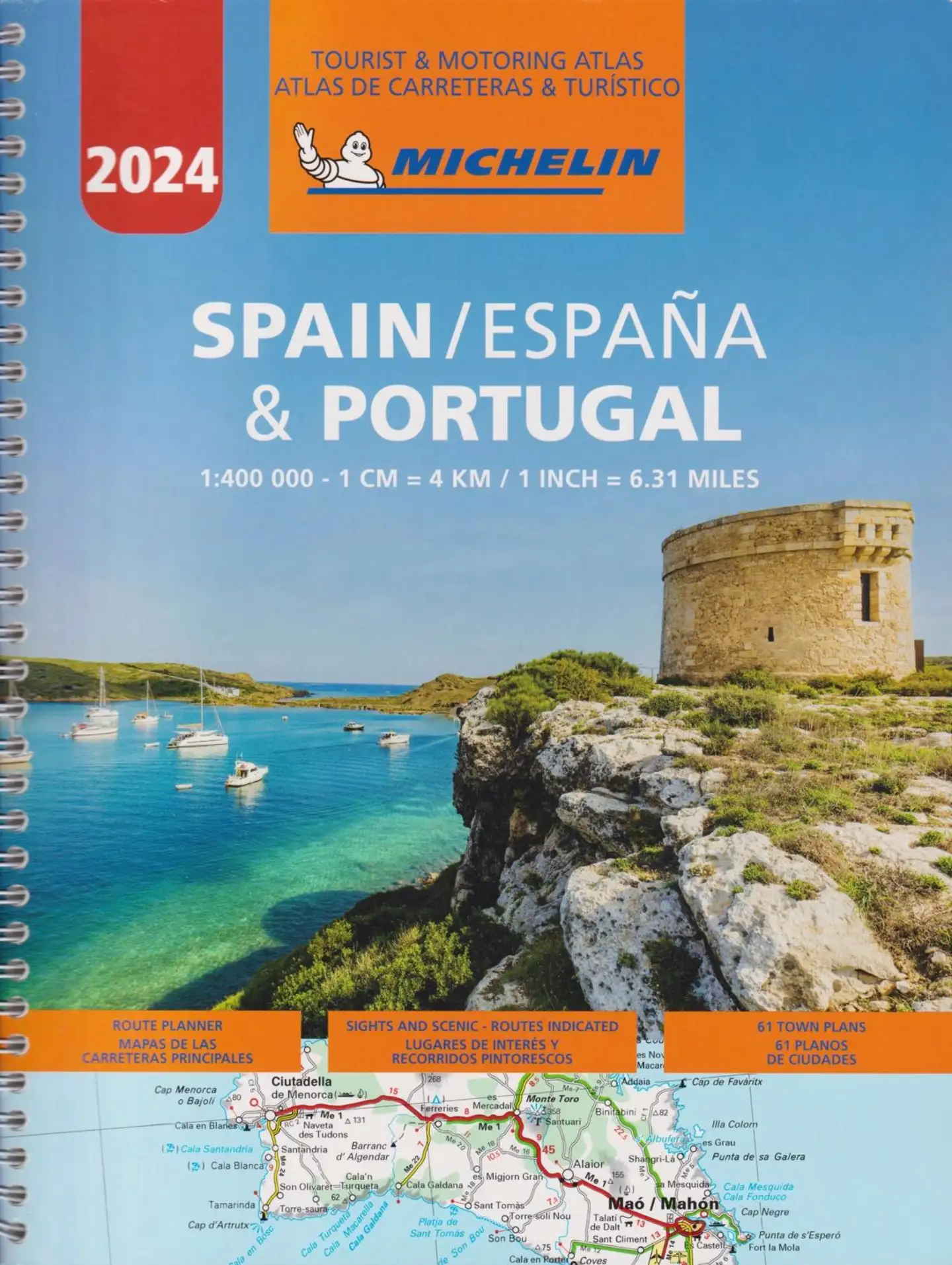 Spain-Portugal, Michelin Atlas / Espanja-Portugali, Michelin tiekartasto