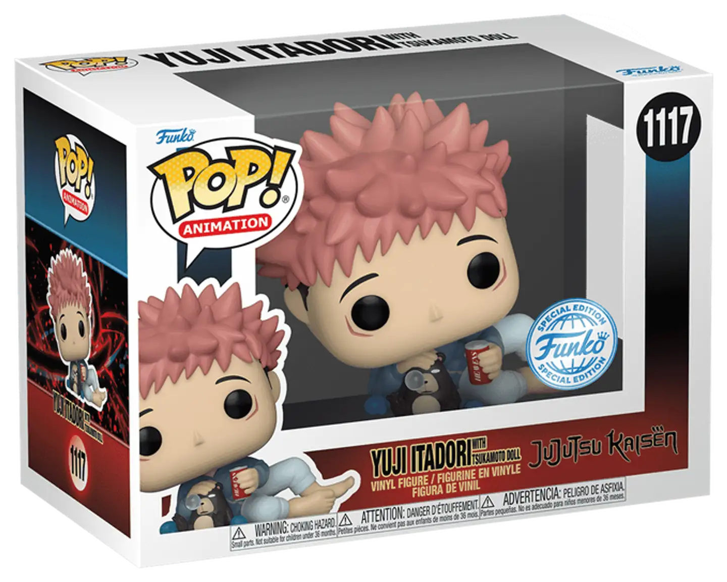 FUNKO POP! JJK - Itadori w/ Tsukamoto Doll - 1
