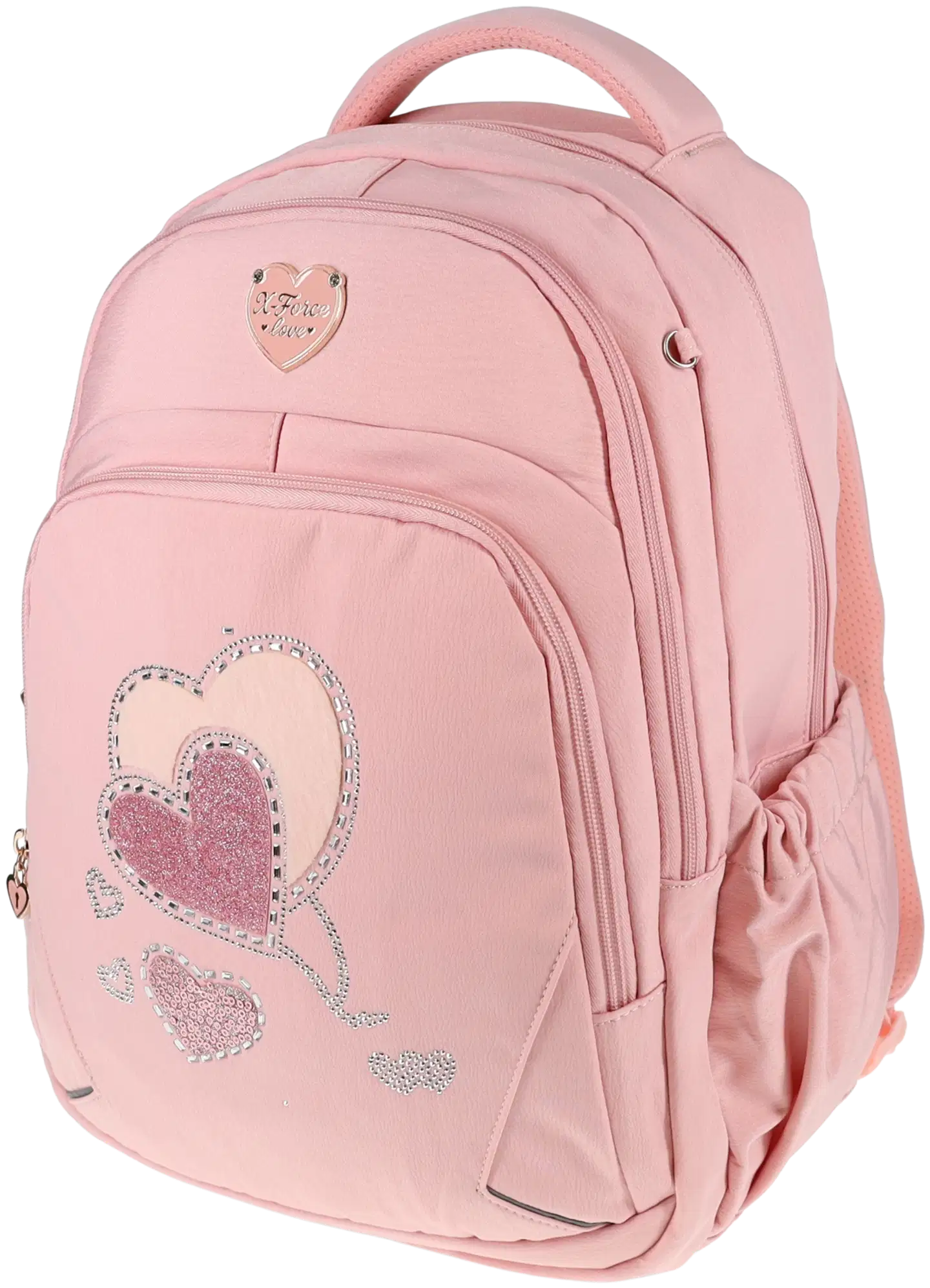 X-Force reppu heart X-268 pinkki - 2