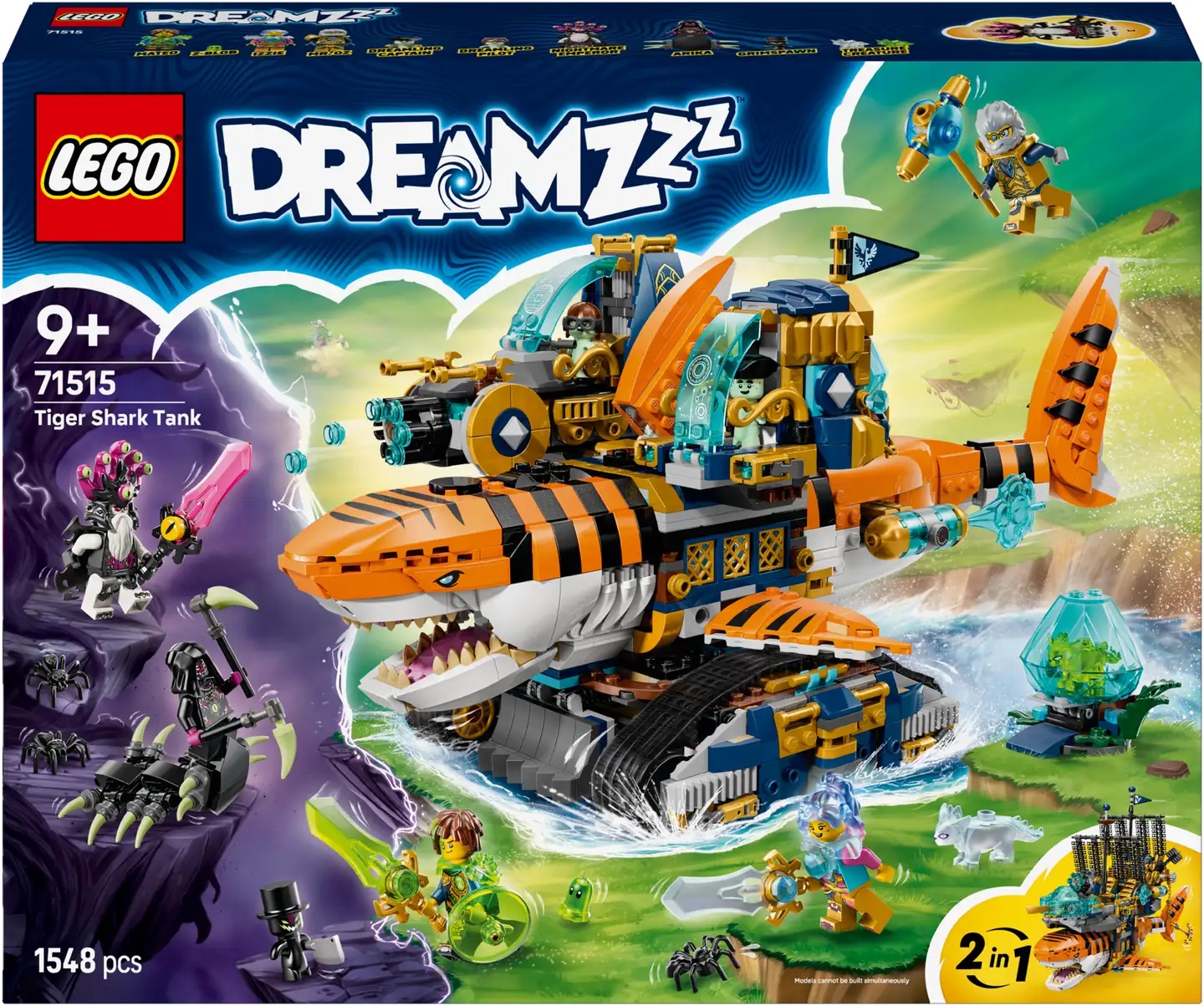 LEGO® DREAMZzz 71515 Tiikerihaipanssarivaunu - 5