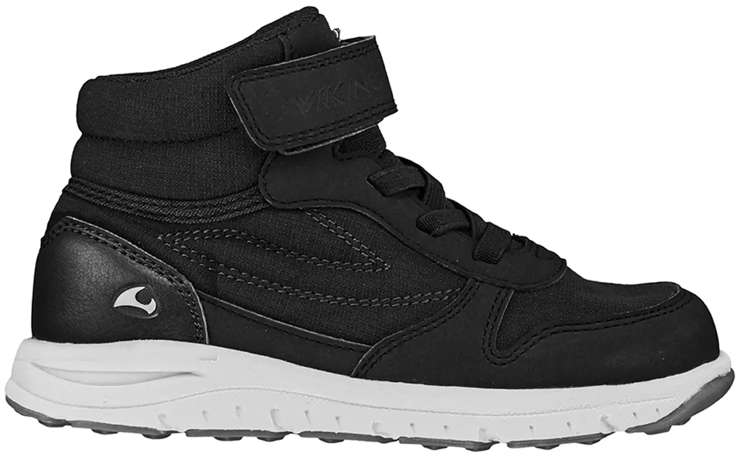 Viking lasten ulkoilujalkine 3-51651 Hovet Mid WP - Black/Grey