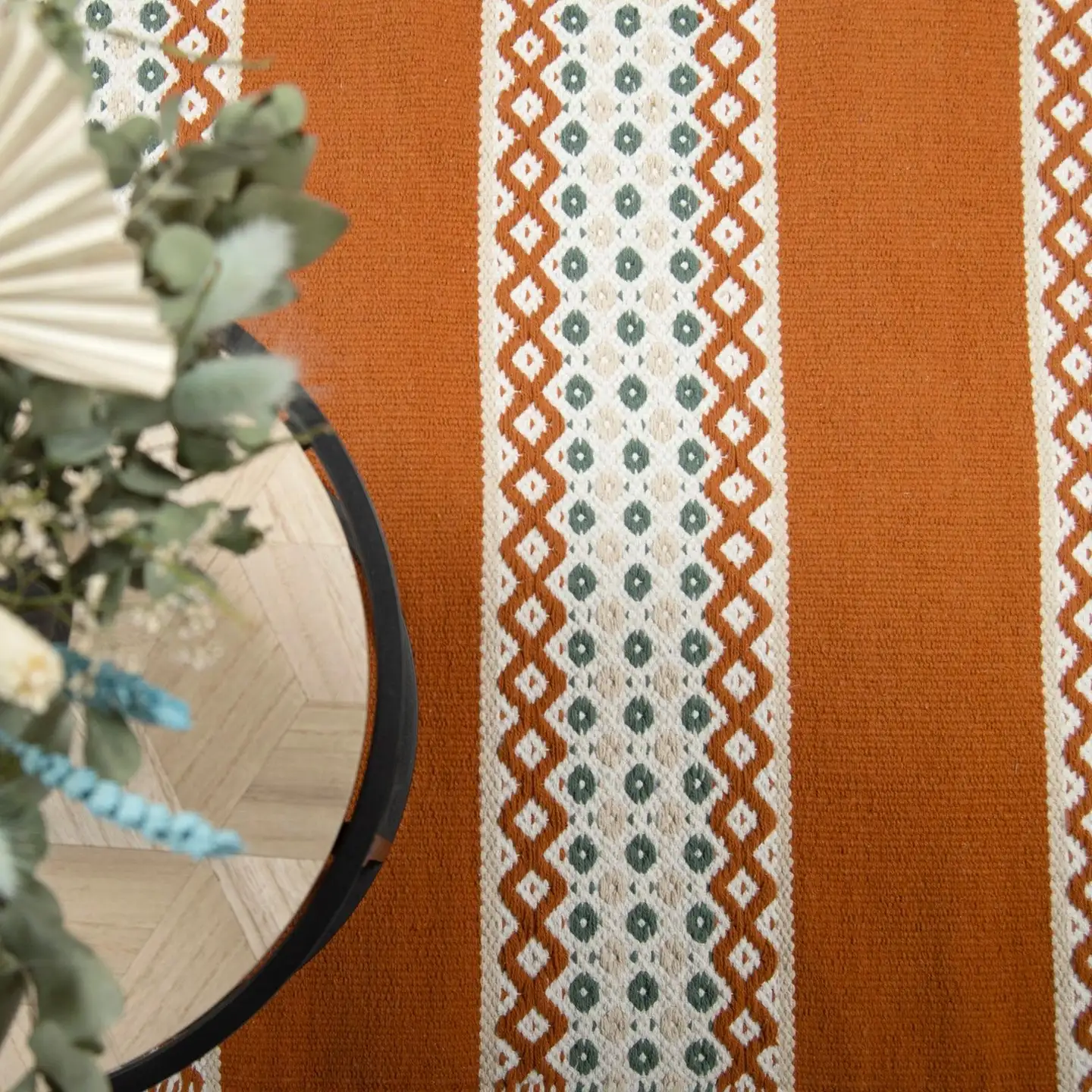 ihankotona puuvillamatto Helka 80x150 cm terra - 4