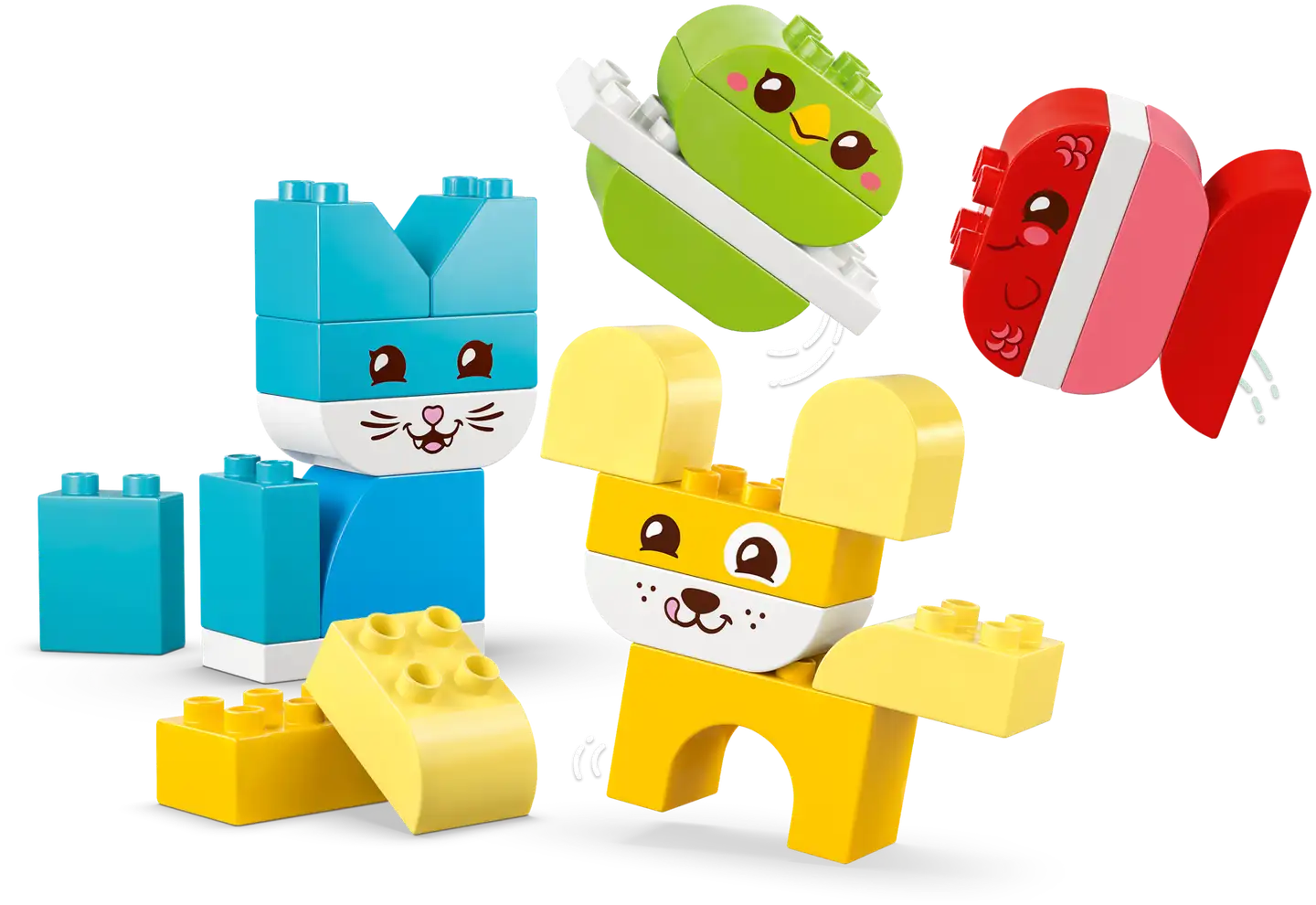 LEGO® DUPLO My First 10477 Söpöt luovat lemmikit 3in1 - 3