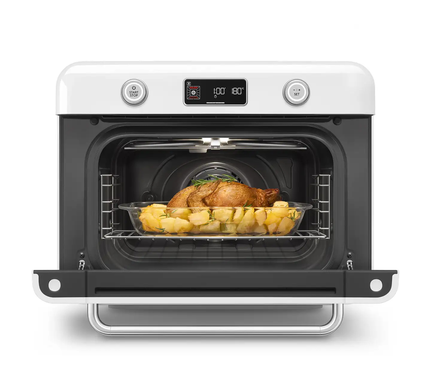 Smeg yhdistelmäuuni valkoinen COF01WHEU - 11