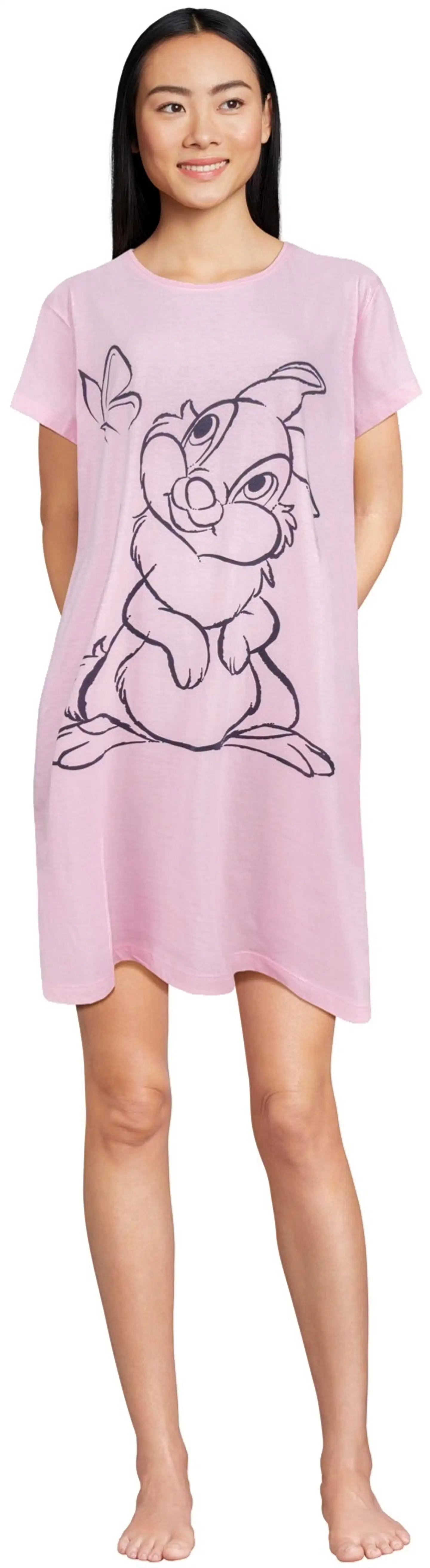 Disney naisten lyhyt yöpaita BI60010A - pink - 1
