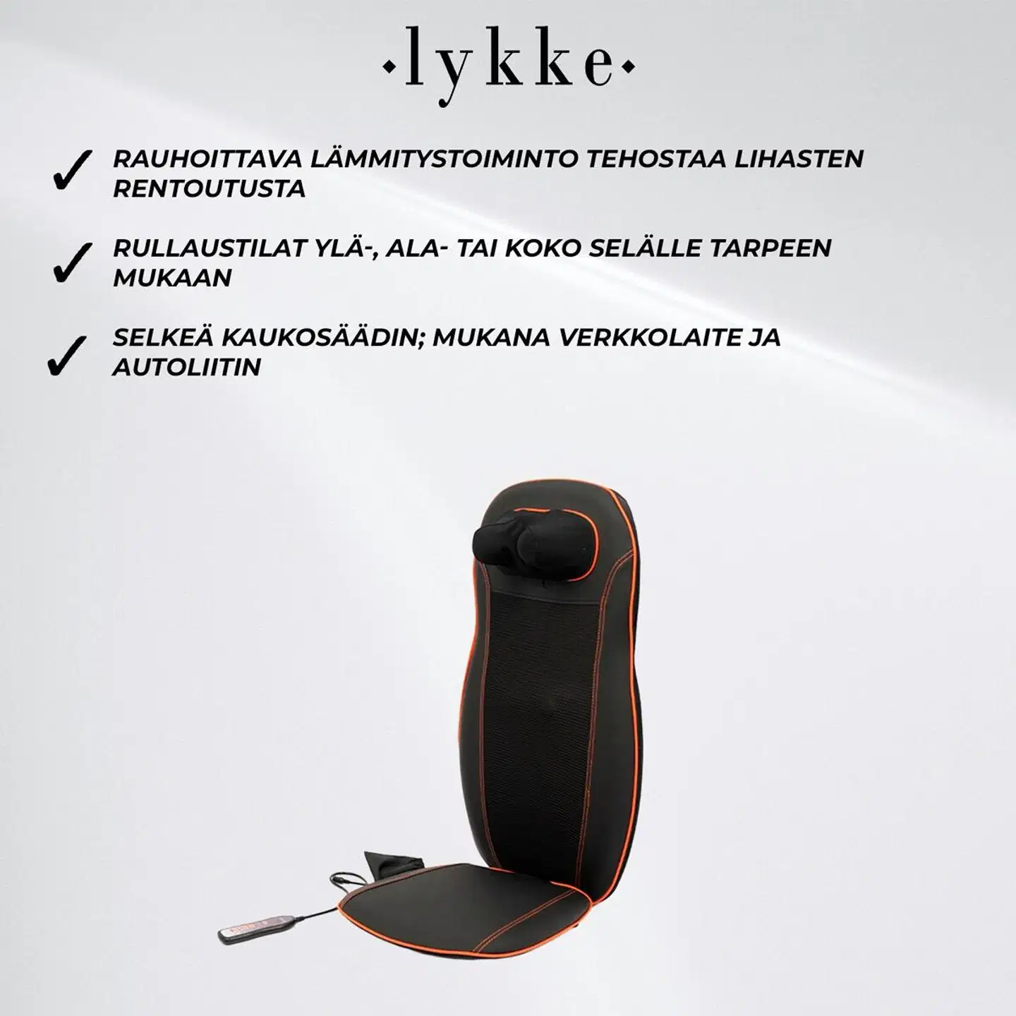 Lykke Hierontaistuin Shiatsu Premium - 9