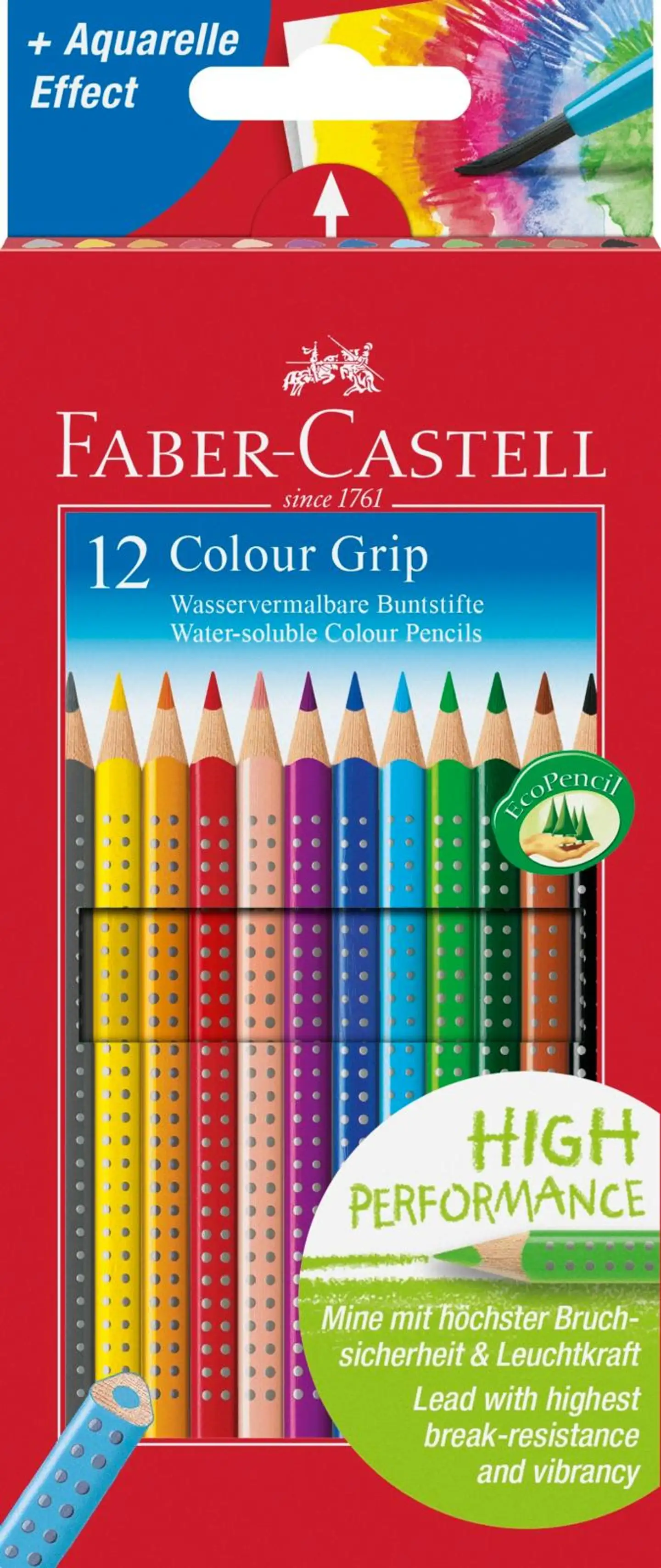 Faber-Castell värikynät Colour Grip 12kpl