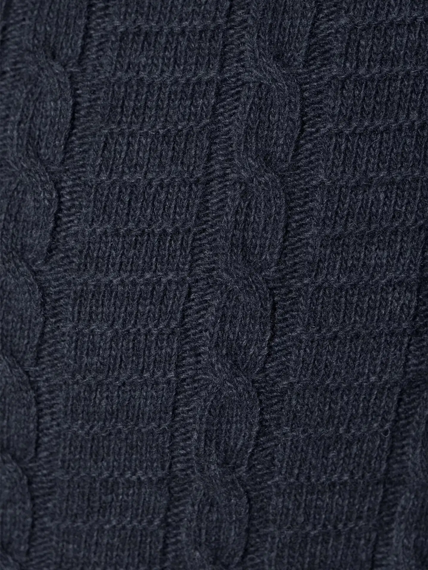 Brenda miesten palmikkoneule M.9762 - t.indigo - 5