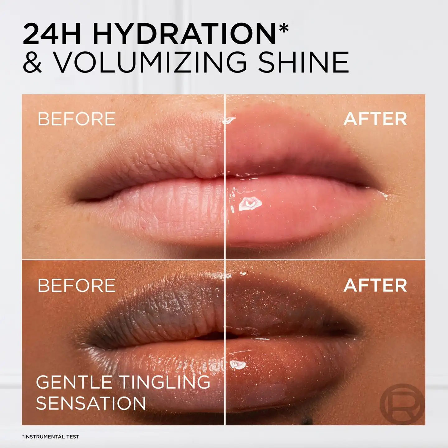L'Oréal Paris Plump Ambition Hyaluron Lip Oil 101 Cristal Clear huuliöljy 5 ml - 641 Latte Glace - 9