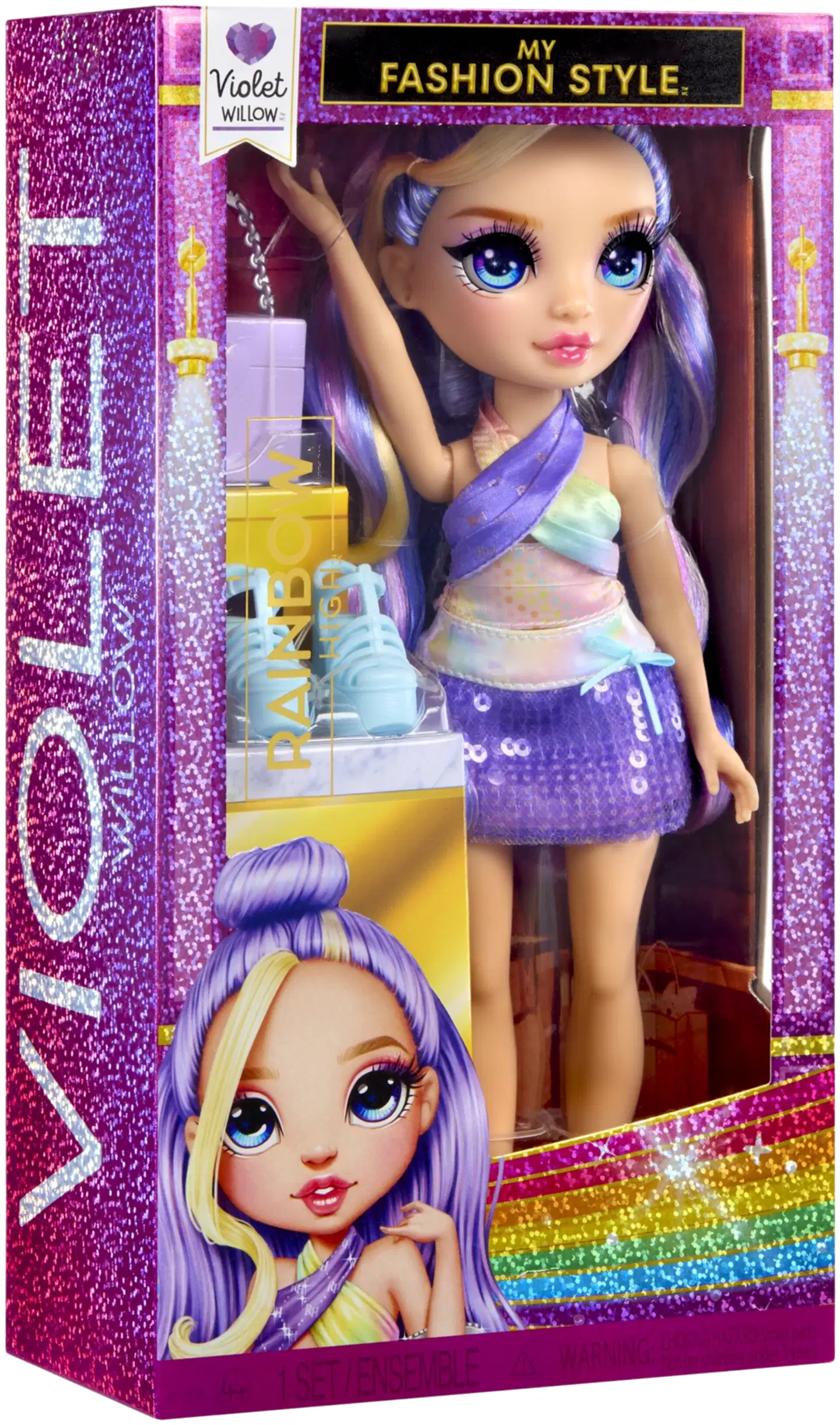 RAINBOW HIGH Entry Violet Muotinukke - 2
