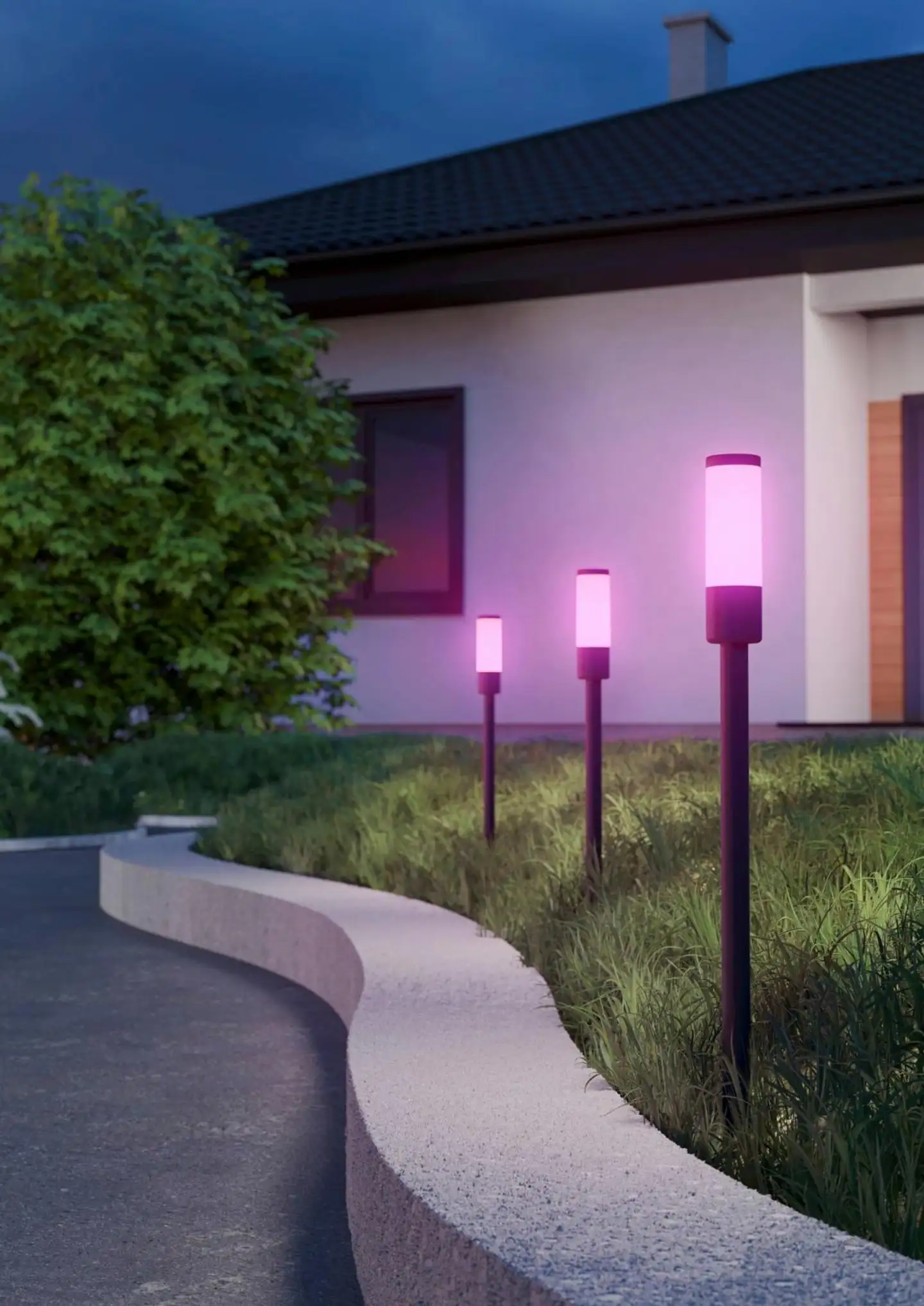 Eglo Zancaro 1 3-os maapiikkikoristevalaisin 3x1W LED RGB musta IP44 - 3