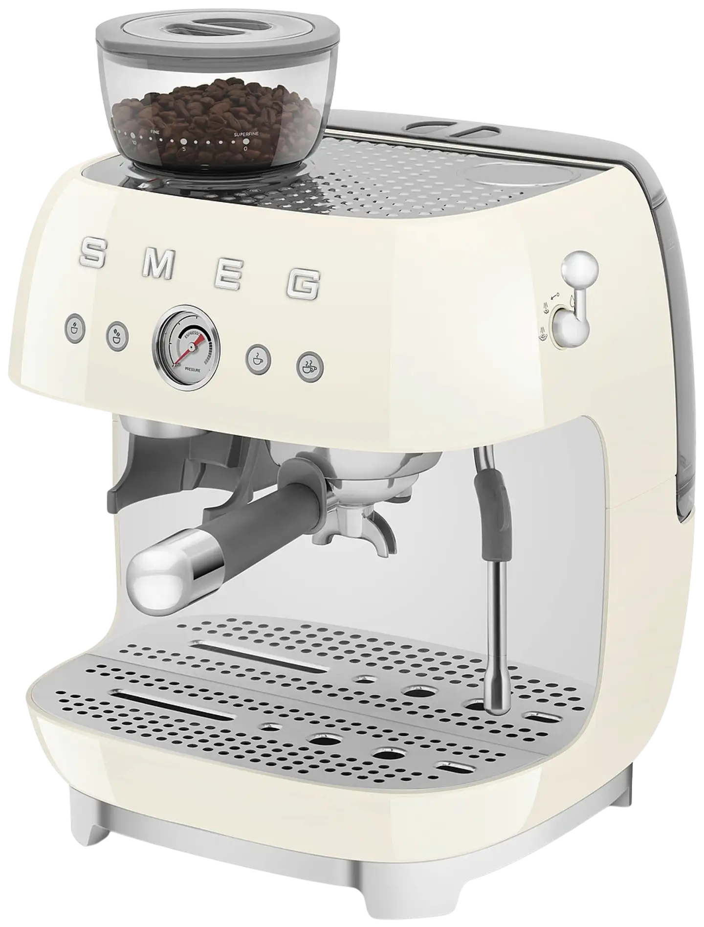 Smeg espressokeitin myllyllä kerma EGF03CREU - 6