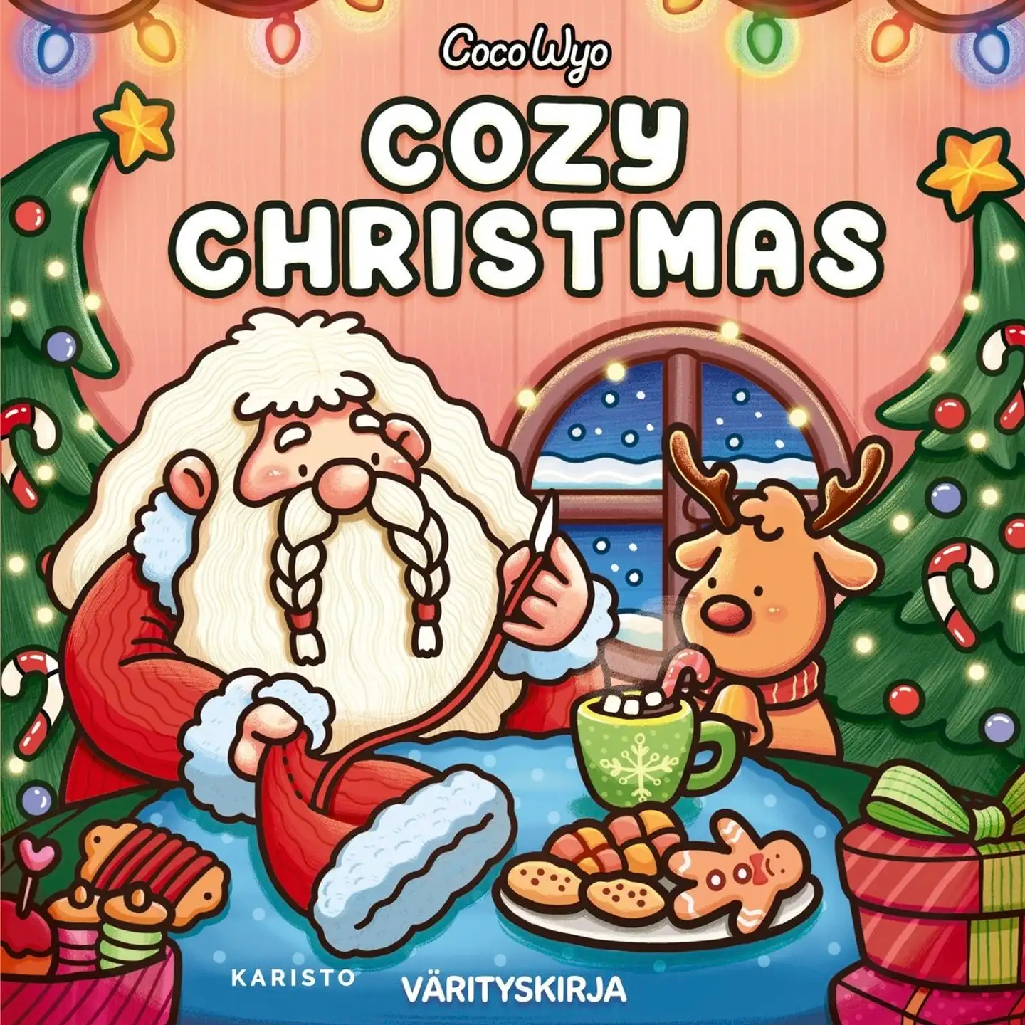 Coco Wyo - Cozy Christmas Värityskirja