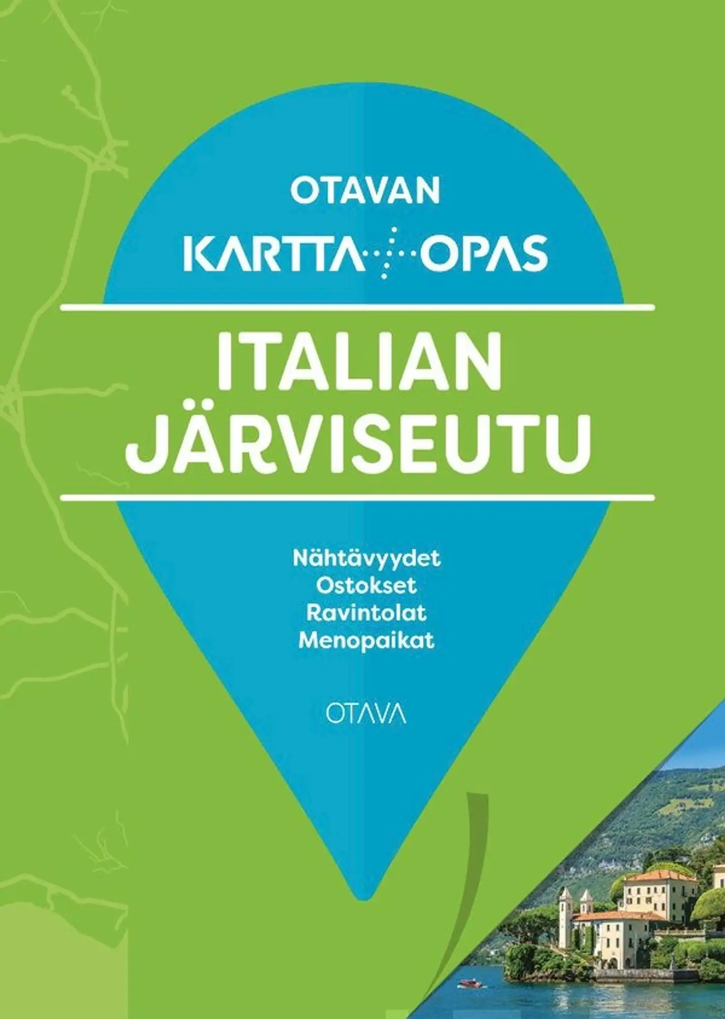 Italian järviseutu - Kartta + opas