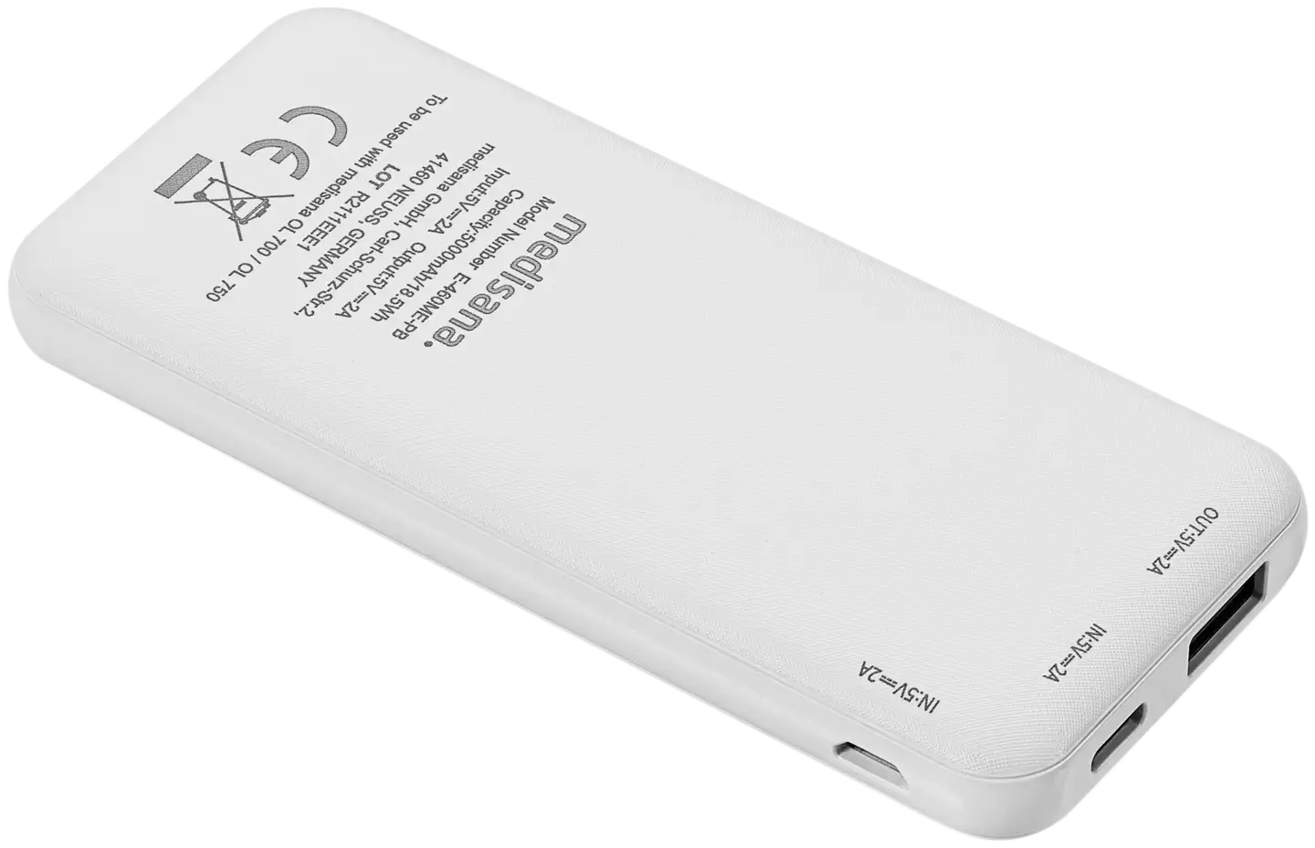 Medisana Varavirta 5000 mAh outdoor tuotteille - 5