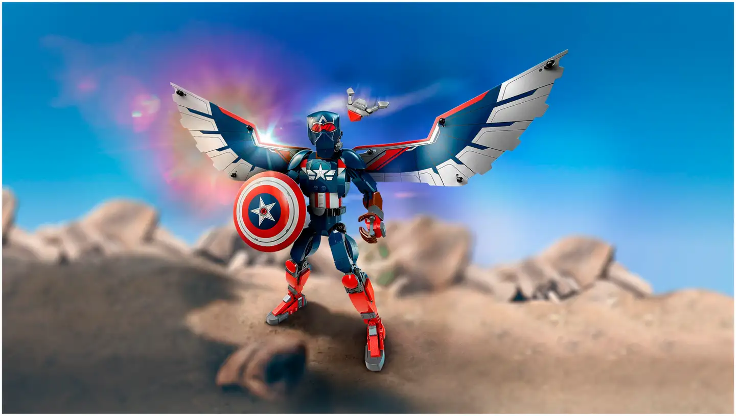 LEGO® Marvel 76296 Uusi rakennettava Captain America hahmo - 5