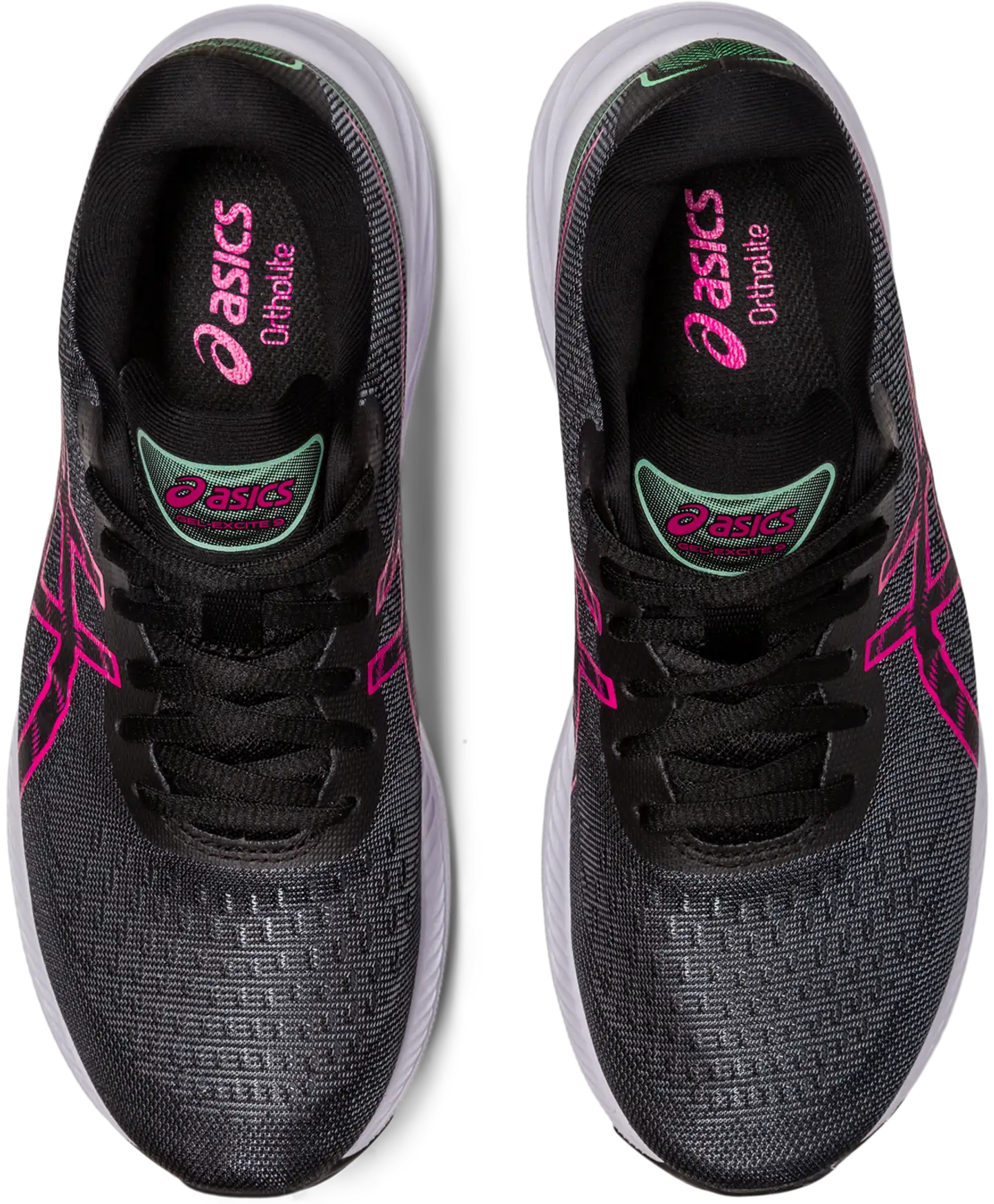 ASICS N juoksujalkine Gel-Excite 9 - BLACK/PINK RAVE - 5