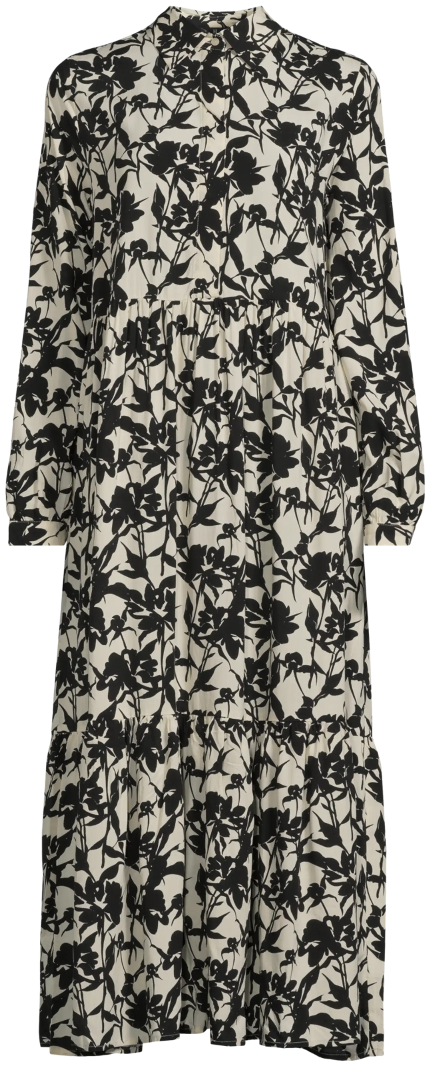 House naisten pitkä mekko 218H260313 - Multicolor - 2