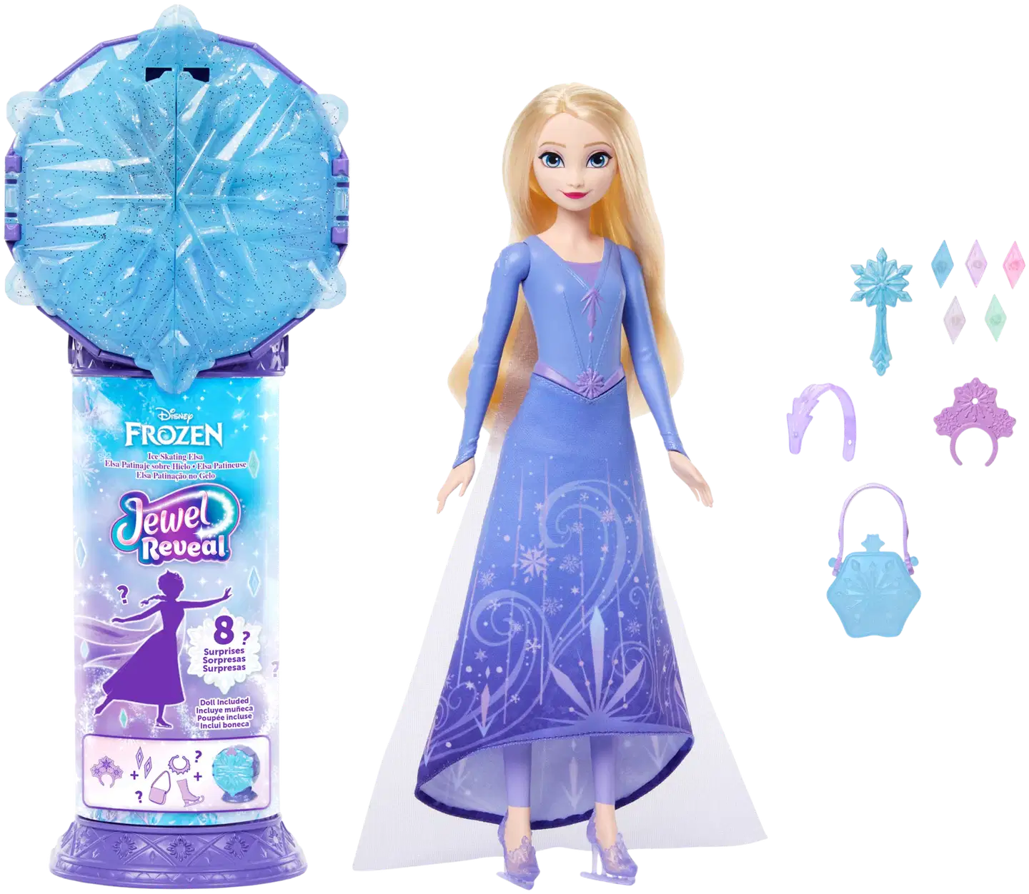 Disney Princess Frozen Reveal Elsa -nukke - 4