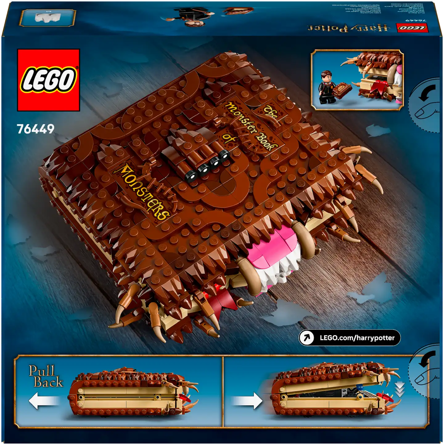 LEGO® Harry Potter TM 76449 Haukkaava Hirvittävän suuri hirviökirja - 3
